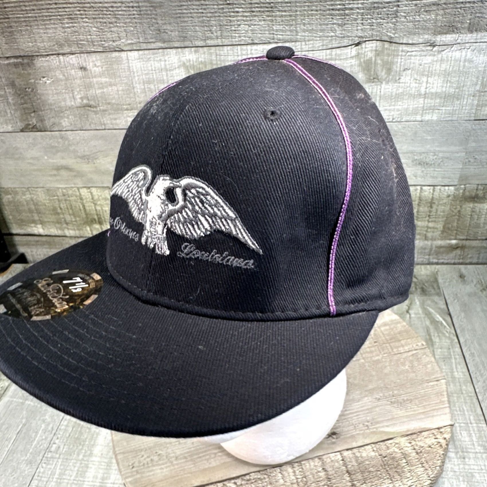 Vintage Stall & Dean Baseball Cap Hat 7 1/2 Black Mens Founded New Orleans Louisiana Size ONE SIZE - 2 Thumbnail