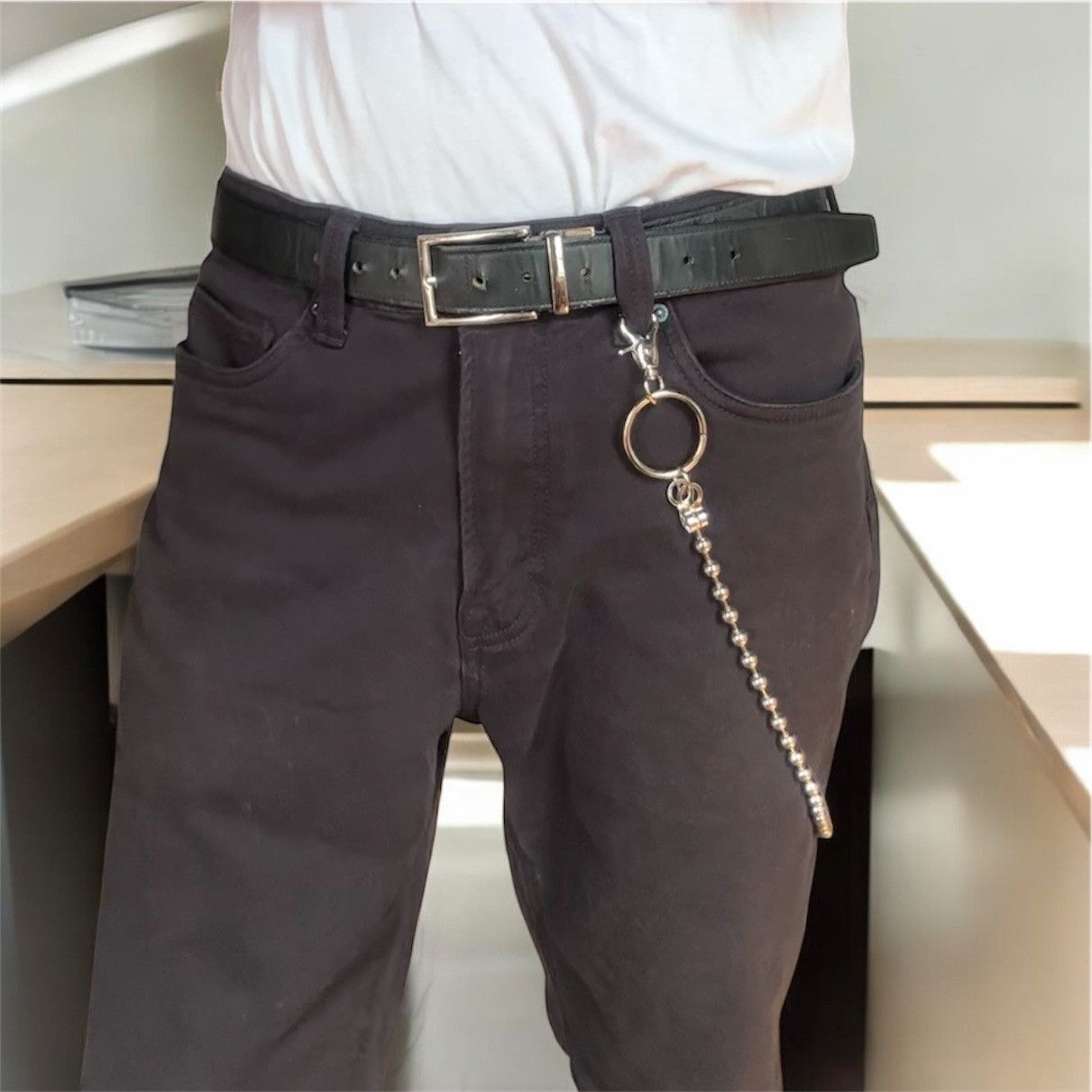 Other Bead Pants Chain for Men Women,Jeans Chain,Keys Chain Size ONE SIZE - 8 Thumbnail