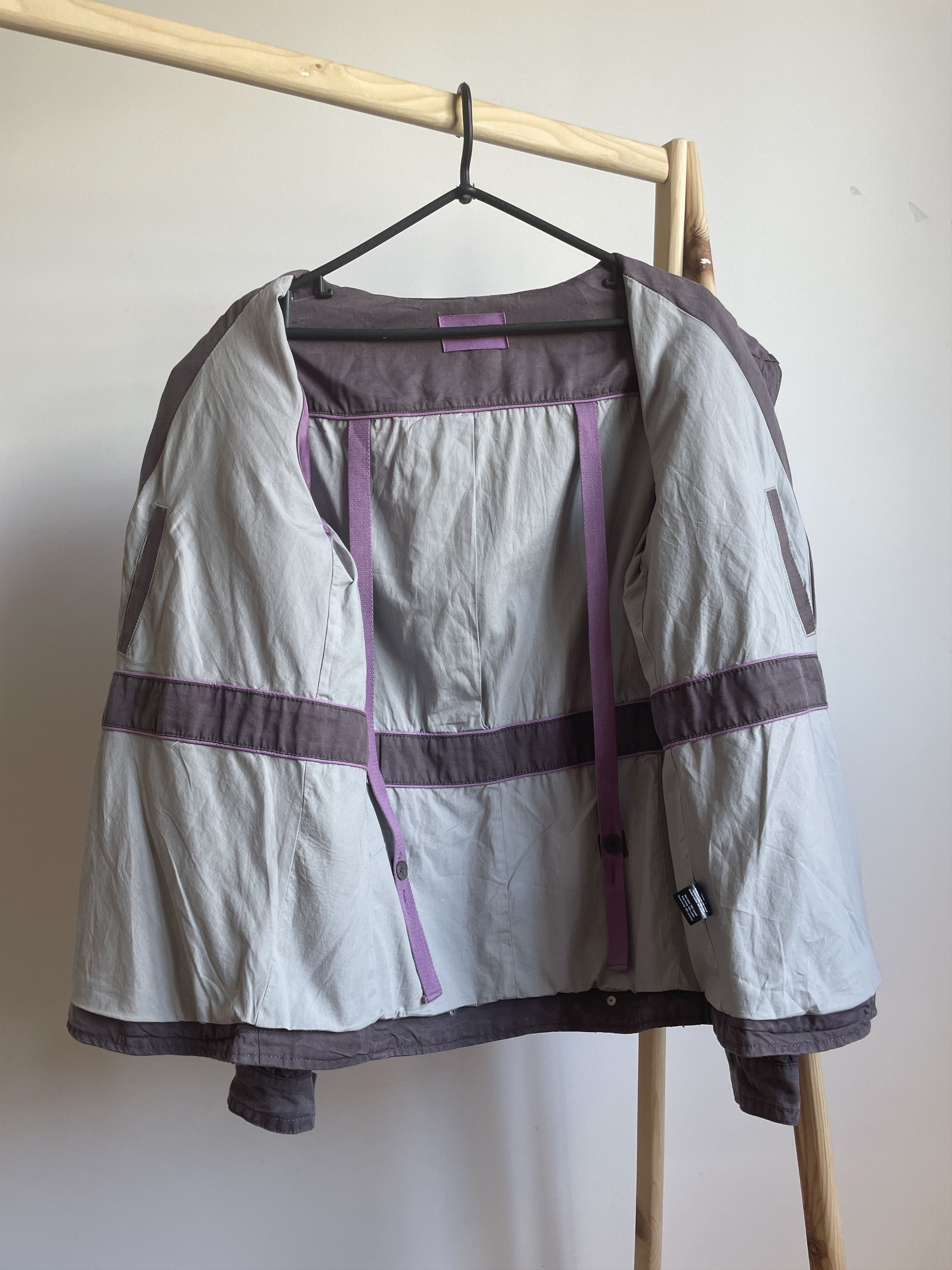 Zadig & Voltaire Zadig & Voltaire Womens Lyocell Military Jacket Size L Size L / US 10 / IT 46 - 3 Thumbnail