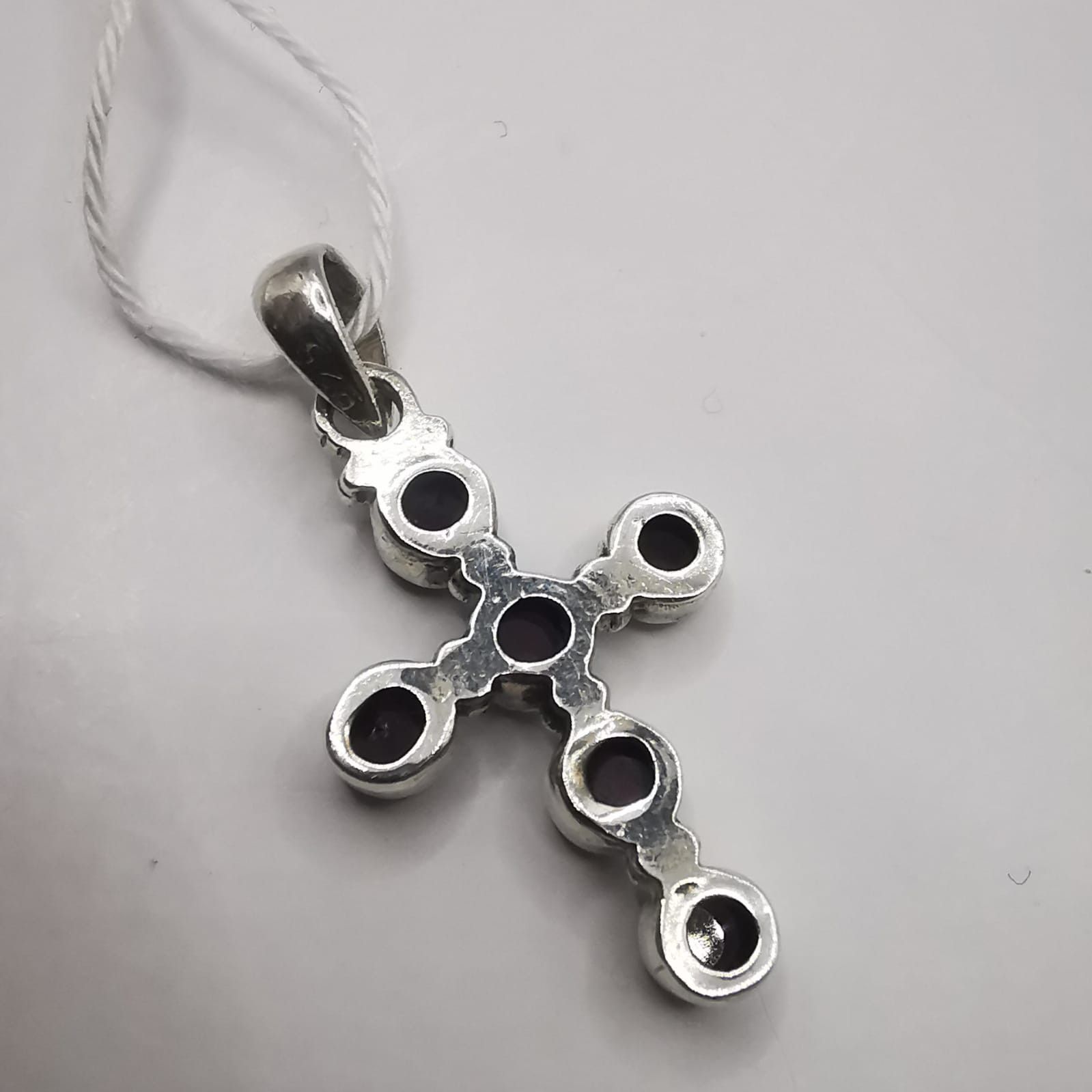 Other Elegant Cross, made of 925 silver Ruby 2.78 g Size ONE SIZE - 7 Thumbnail