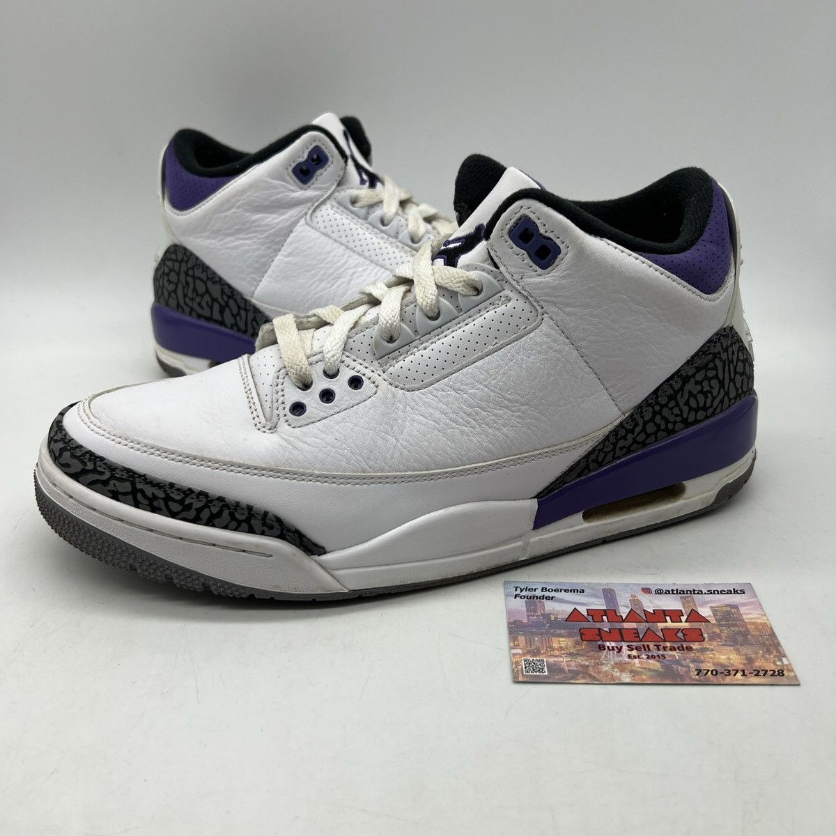 Jordan Brand Air Jordan 3 dark iris | Grailed