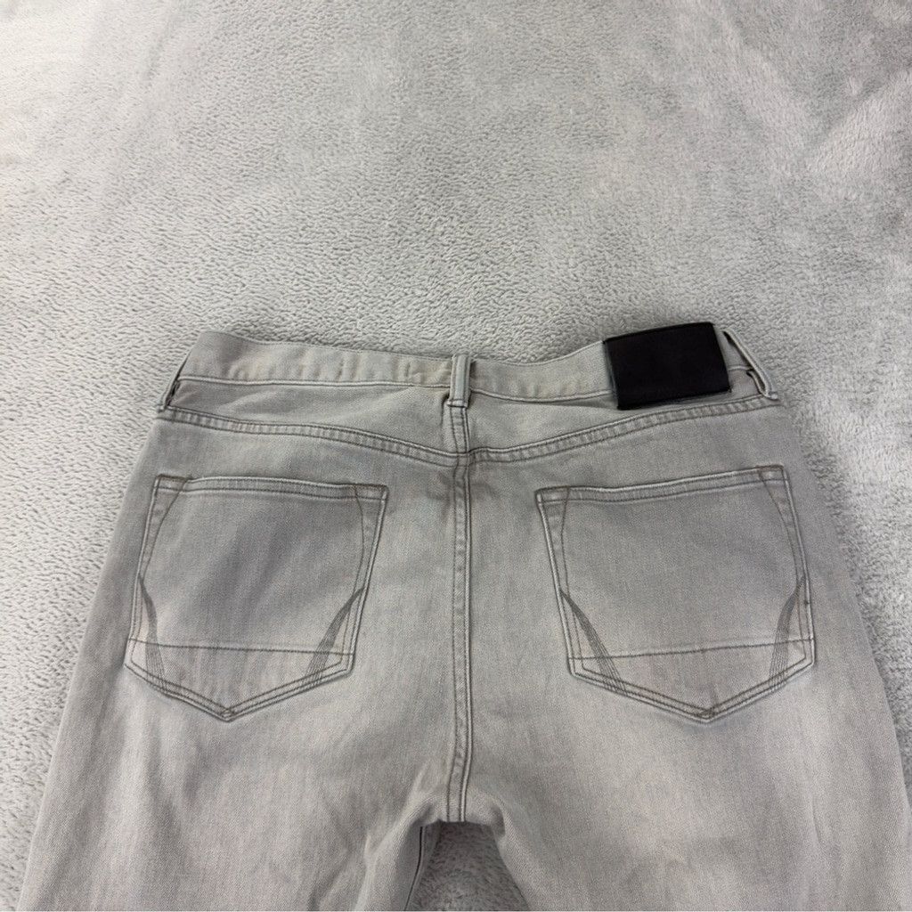 Allsaints All Saints Cigarette Men's Size 32x30 Light Grey Button Fly Size US 33 - 9 Thumbnail