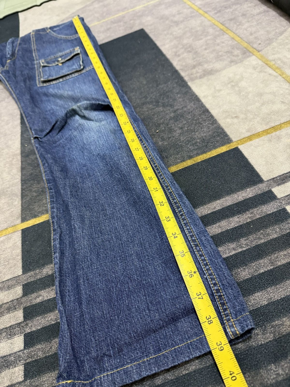 Hysteric Glamour CABANE DE ZUCCA BY ISSEY MIYAKE DENIM PANTS Size US 32 / EU 48 - 13 Thumbnail