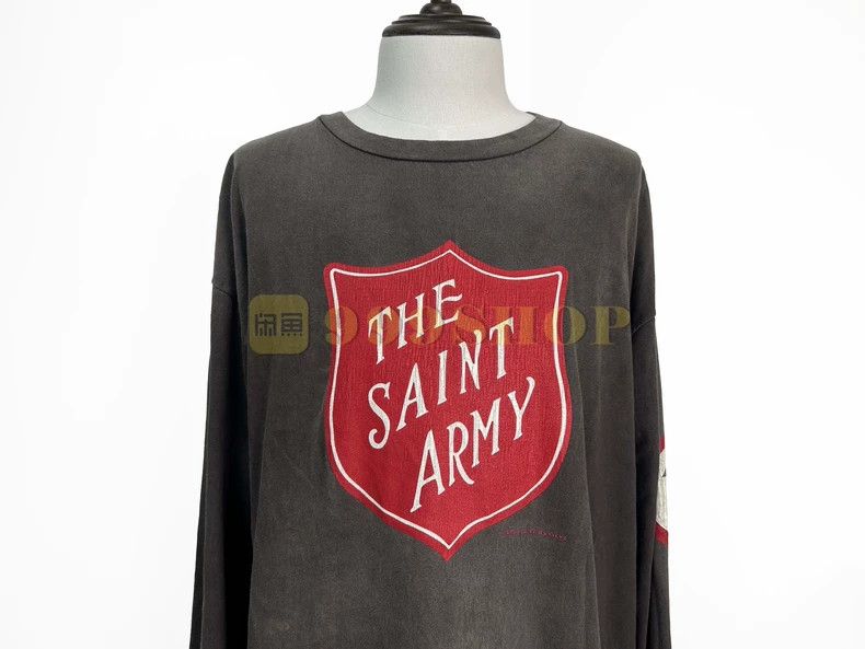 Saint Michael Saint Michael Shield slogan lightning long sleeves Size US XXL / EU 58 / 5 - 3 Thumbnail