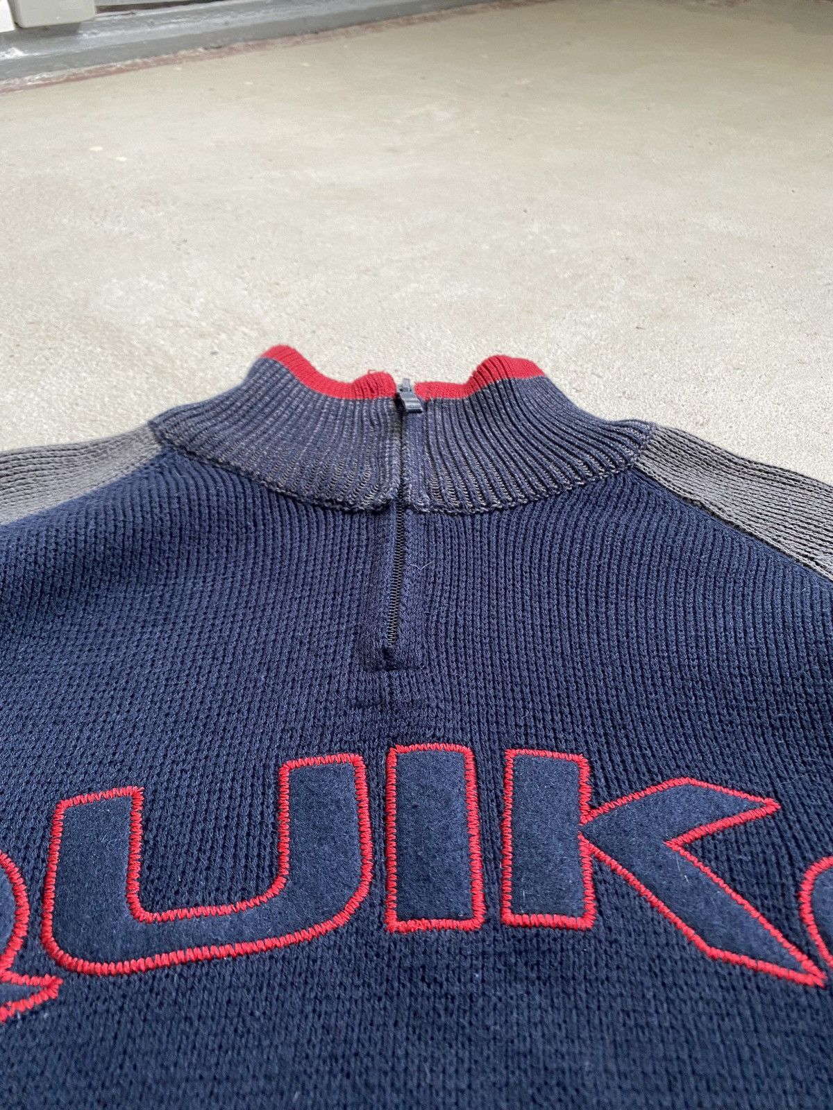 Quiksilver Y2K Archive Vintage Quiksilver Sweater Striped Hype Size US M / EU 48-50 / 2 - 12 Thumbnail