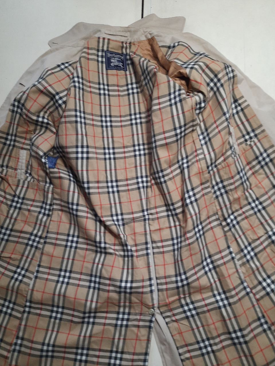 Burberry × Vintage Burberrys Coat Vintage 90's Size XL / US 12-14 / IT 48-50 - 12 Thumbnail