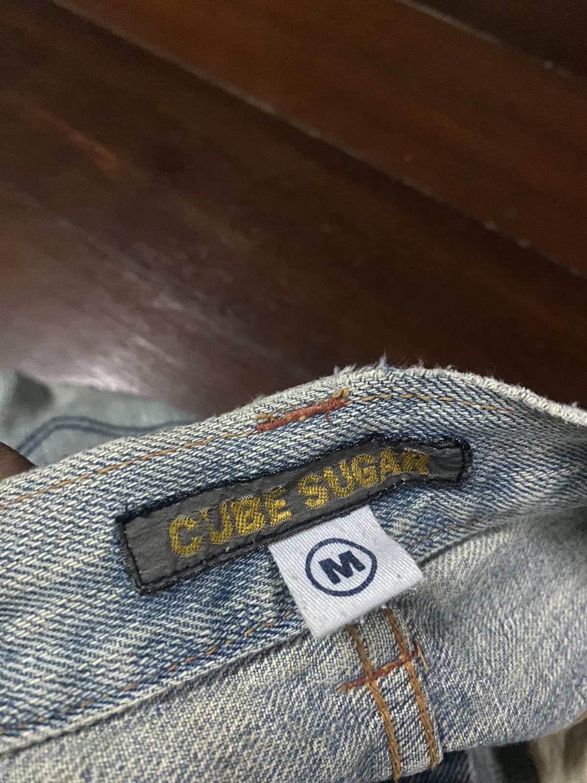 Japanese Brand FIRE 🔥 CUBE SUGAR CARGO MULTI POCKETS FLARE JEANS Size US 34 / EU 50 - 21 Thumbnail