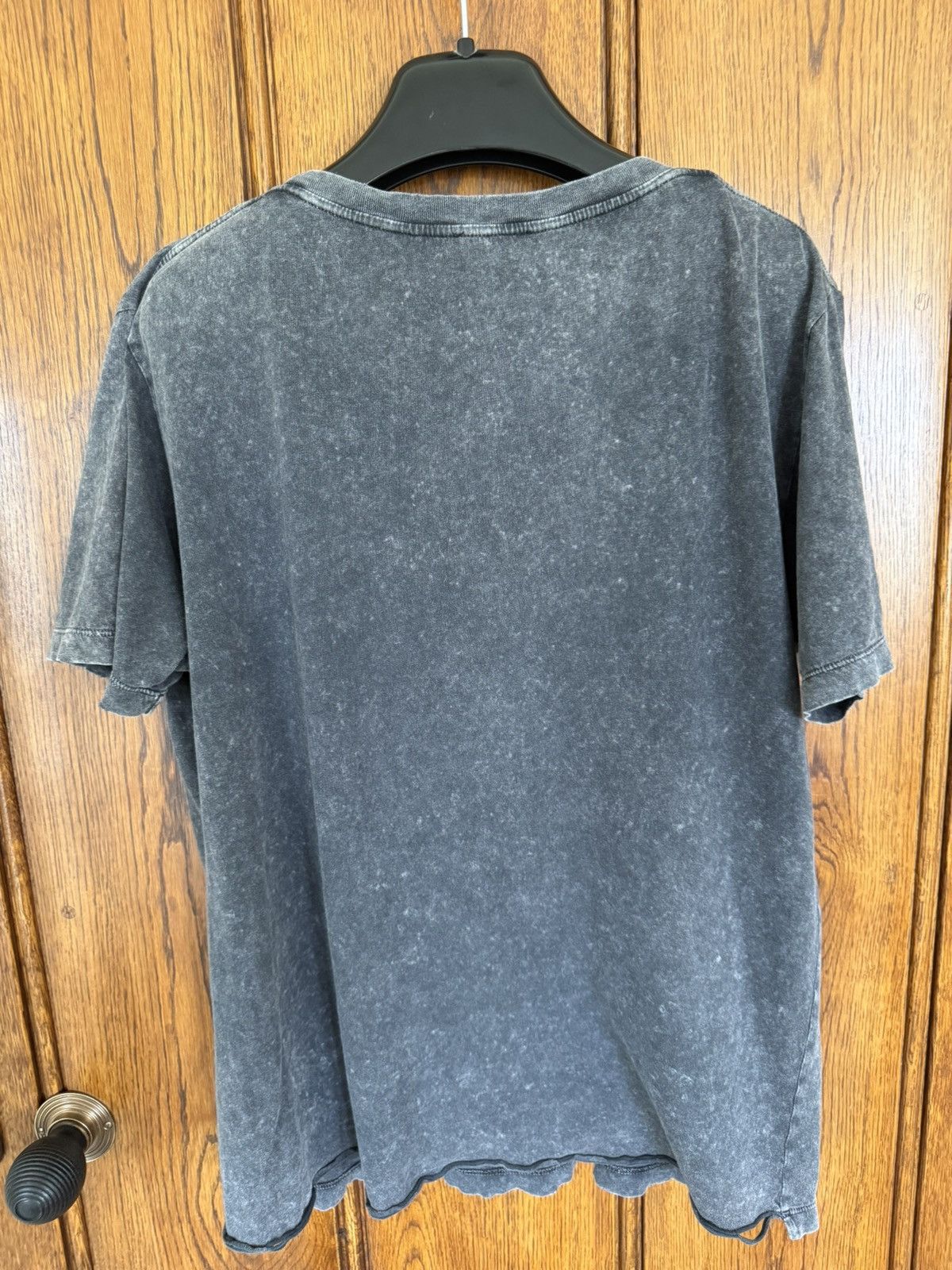 Saint Laurent Paris SS19 Saint Laurent Rive Gauche logo acid wash T shirt grail Size US S / EU 44-46 / 1 - 13 Thumbnail