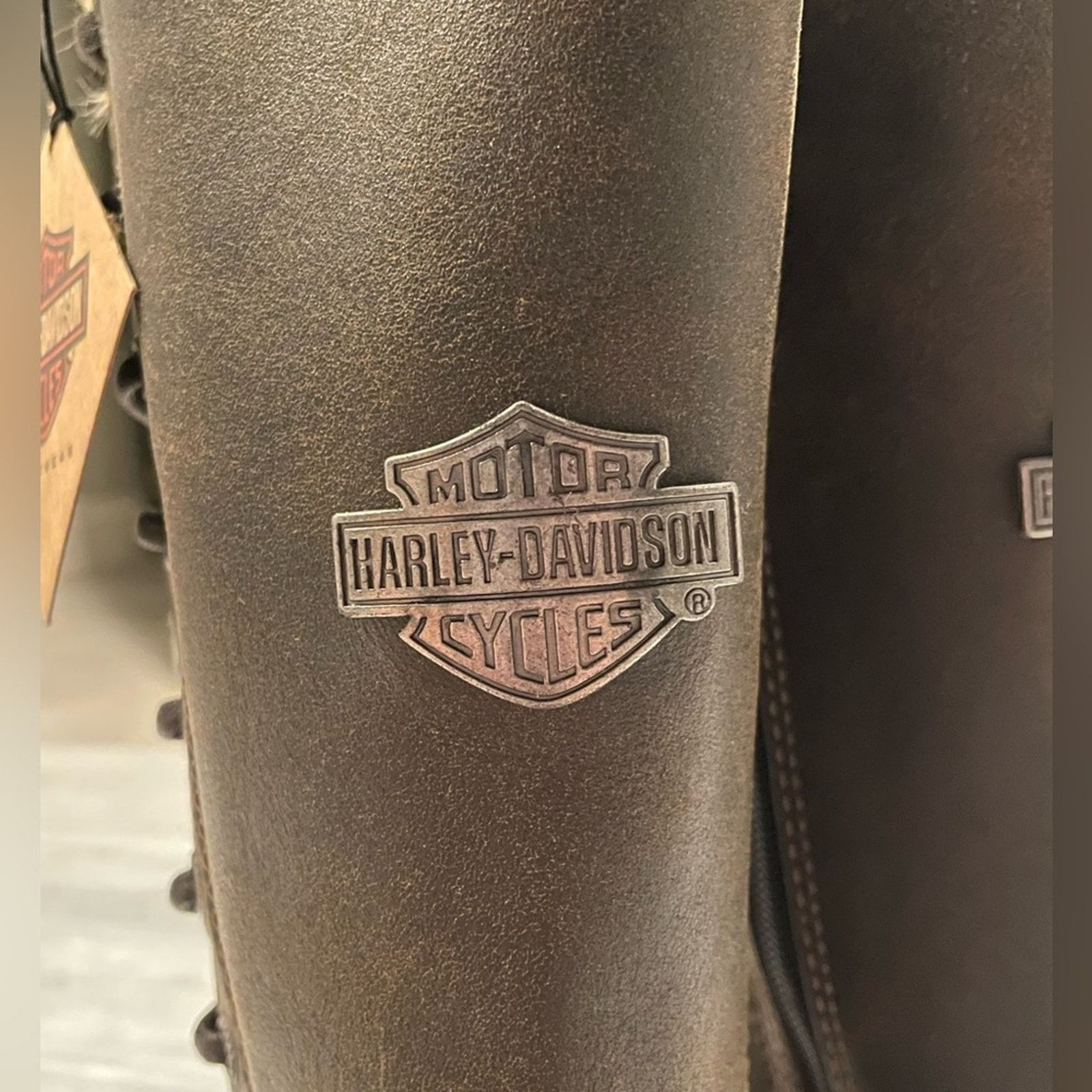 Harley Davidson Harley-Davidson Women’s 5M Dorland Lace Up boots in Brown Size US 5 / EU 37 - 5 Thumbnail