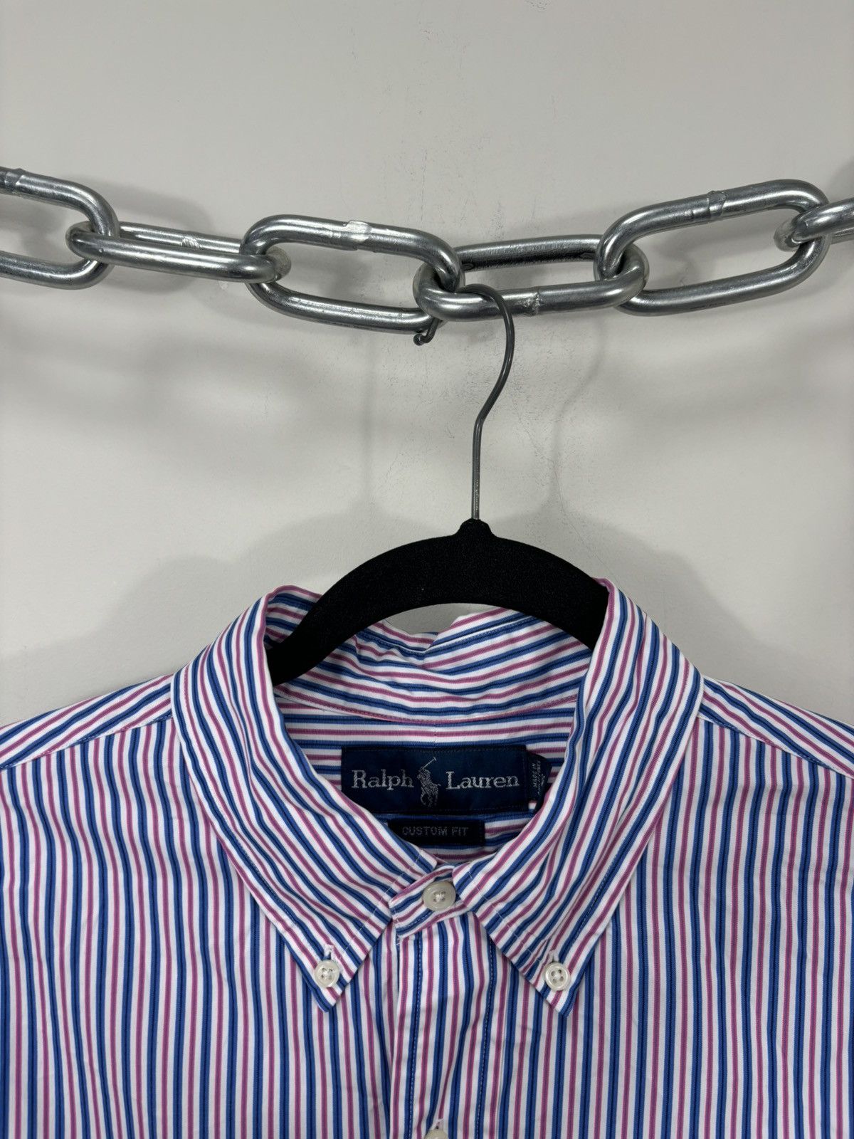 Ralph Lauren Ralph Lauren Vintage Striped Button Down Long Sleeve Shirt Size US L / EU 52-54 / 3 - 4 Thumbnail