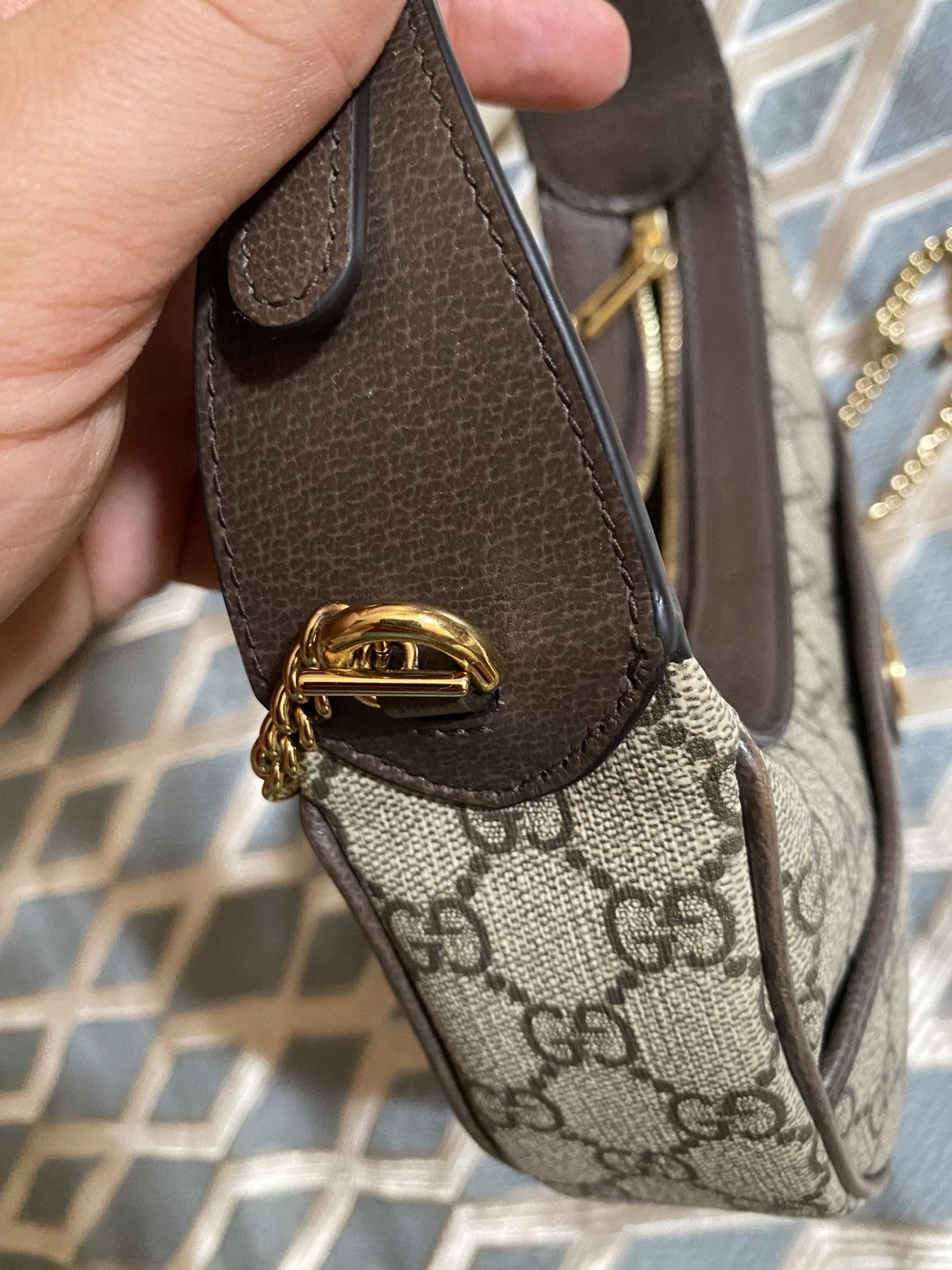 Gucci Gucci mini sac porté épaule Ophidia GG Size ONE SIZE - 24 Thumbnail