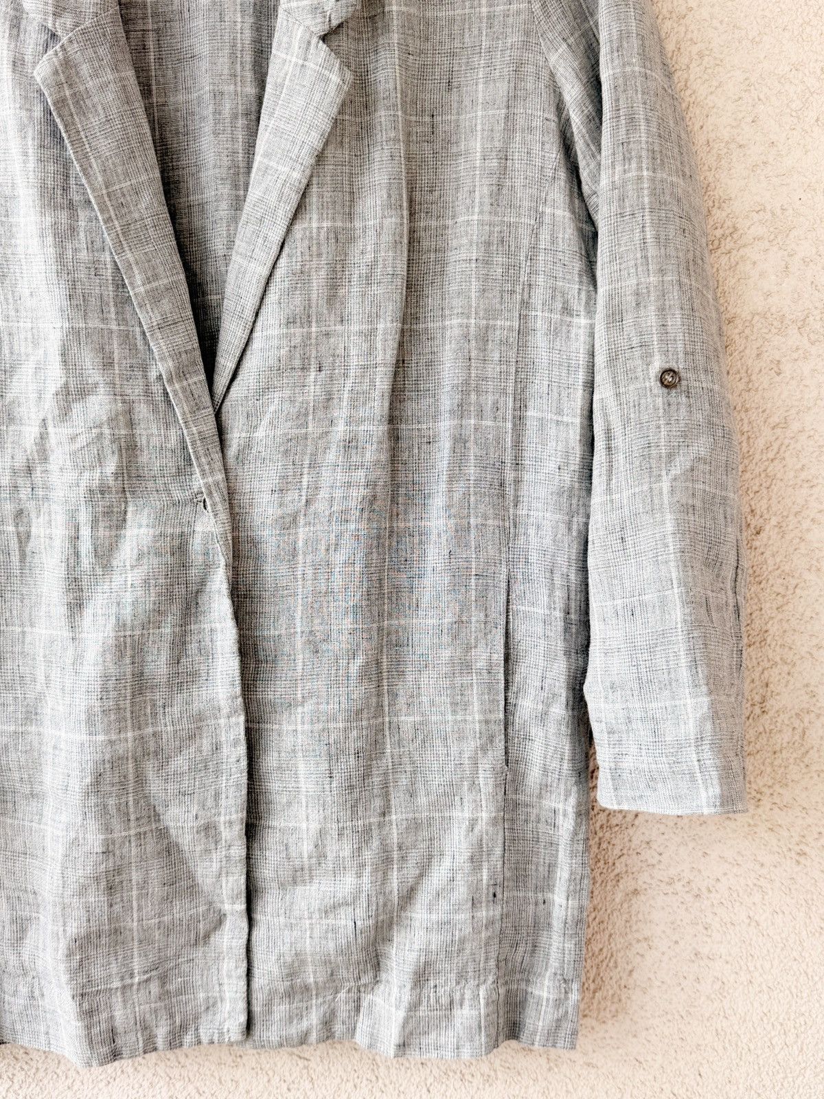 Transit Transit Par Such Women Elongated Linen Long Blazer Jacket S Size S / US 4 / IT 40 - 4 Thumbnail