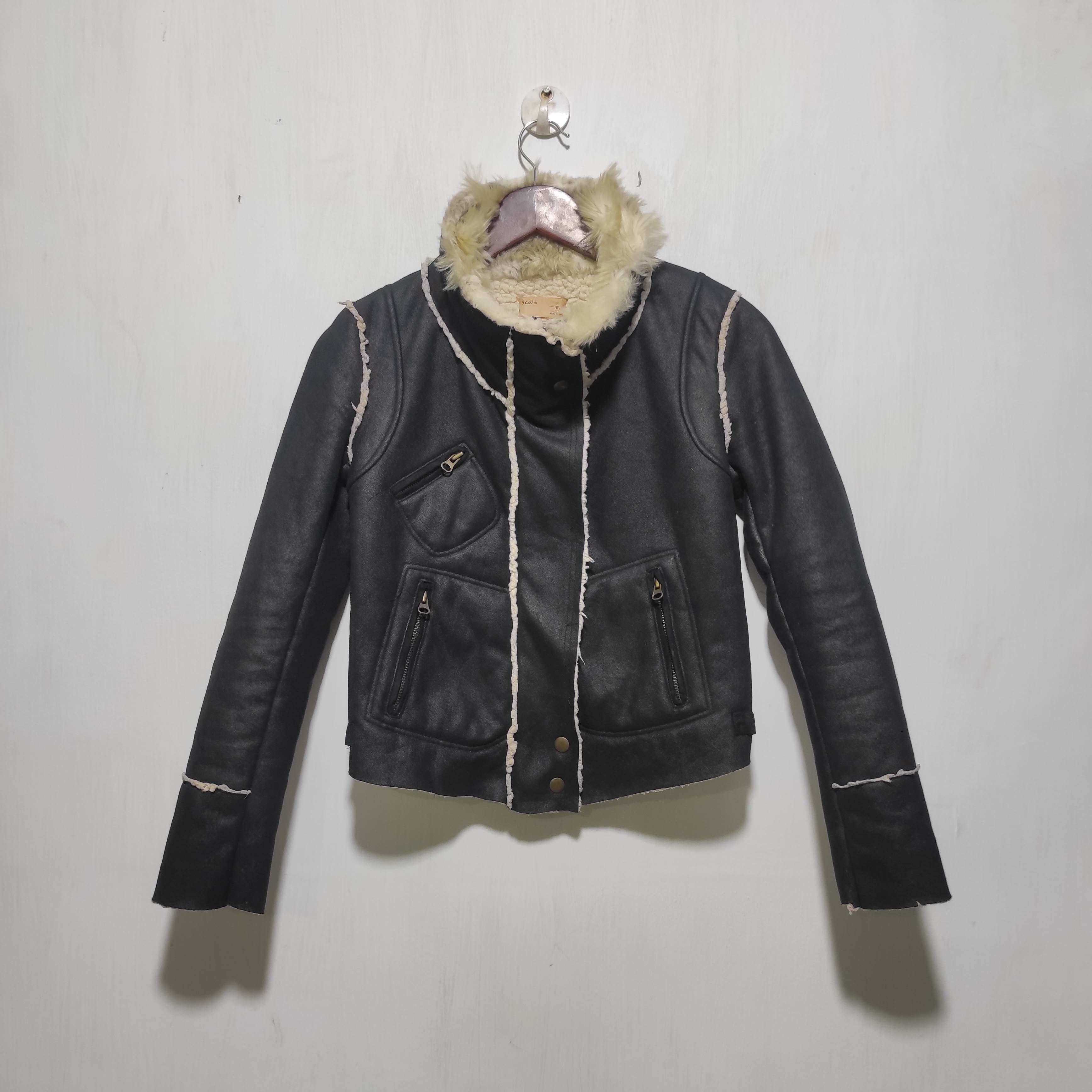 If Six Was Nine × KMRii × Le Grande Bleu (L.G.B.) SCALE fur Jacket Size S / US 4 / IT 40 - 2 Thumbnail