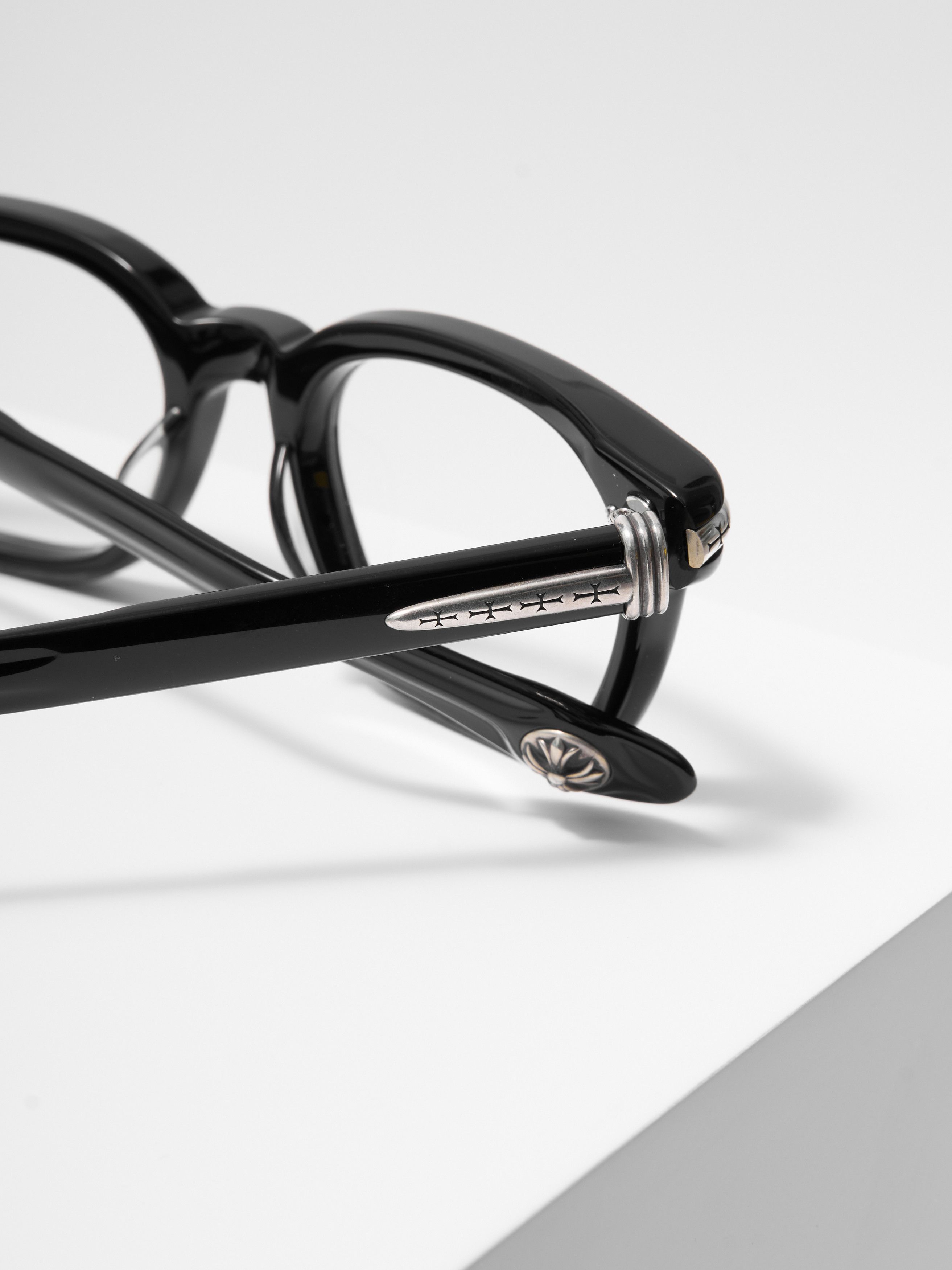 Chrome Hearts CHROME HEARTS DRIPPIN BLACK GLASSES Size ONE SIZE - 8 Thumbnail