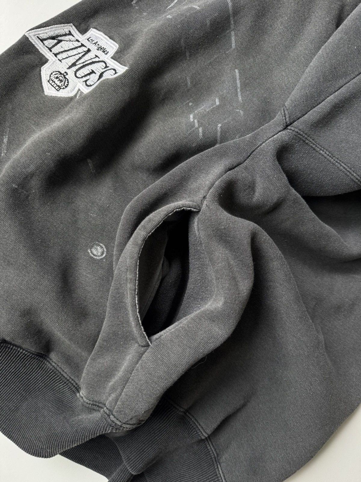 NHL × Vintage Vintage 1992 Los Angeles Kings Hoodie Starter Washed NHL y2k Size US M / EU 48-50 / 2 - 15 Thumbnail