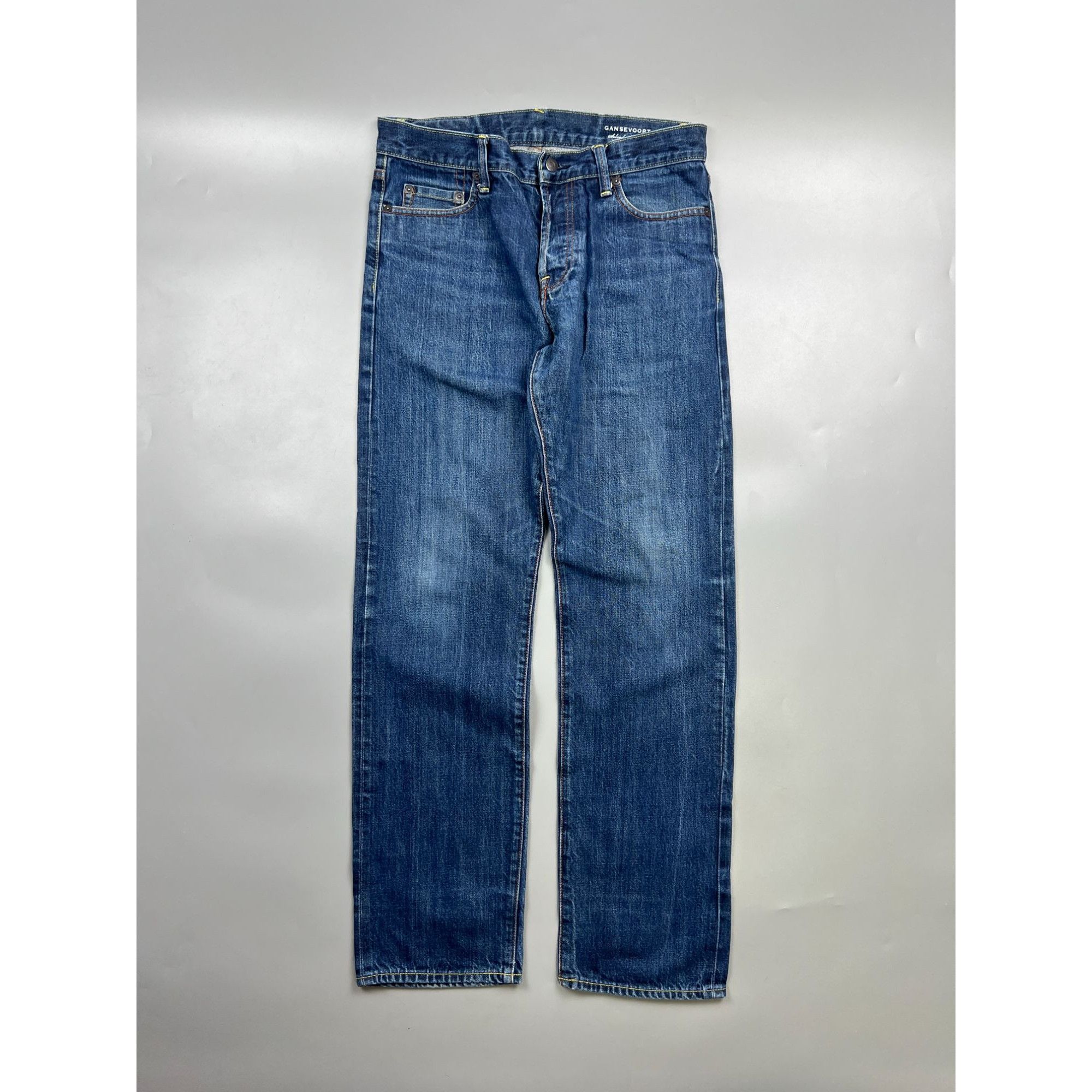 Alfred Dunhill Gansevoort Selvage Denim Jeans Pants (Y0978)