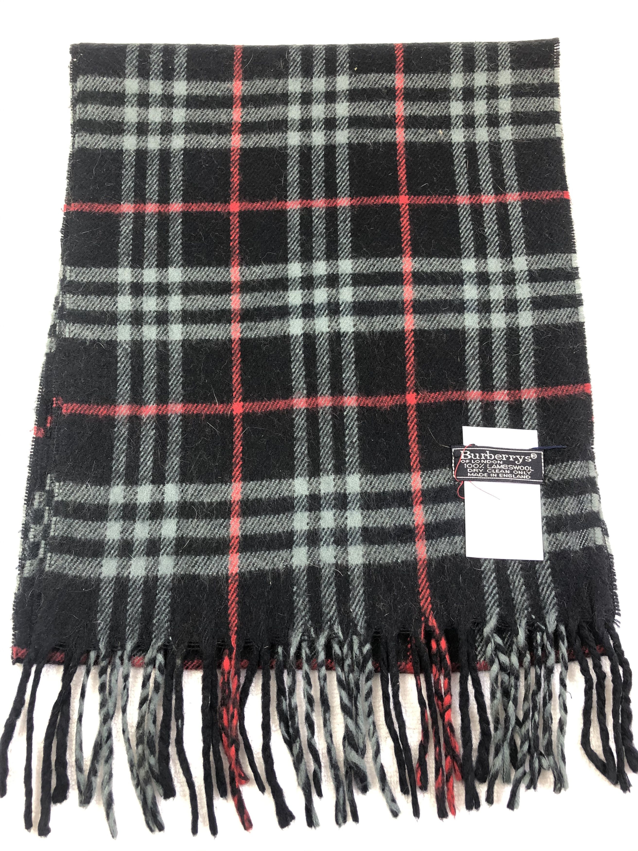 Burberry Vintage Burberry Lambswool Scarf / Muffler / Neckwear Size ONE SIZE - 5 Thumbnail