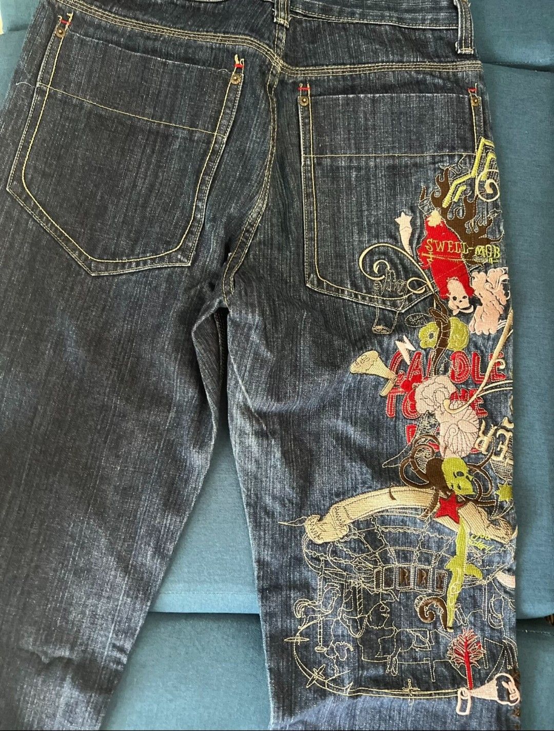 Artful Dodger artful dodger grunge baggy jeans Size US 32 / EU 48 - 3 Thumbnail