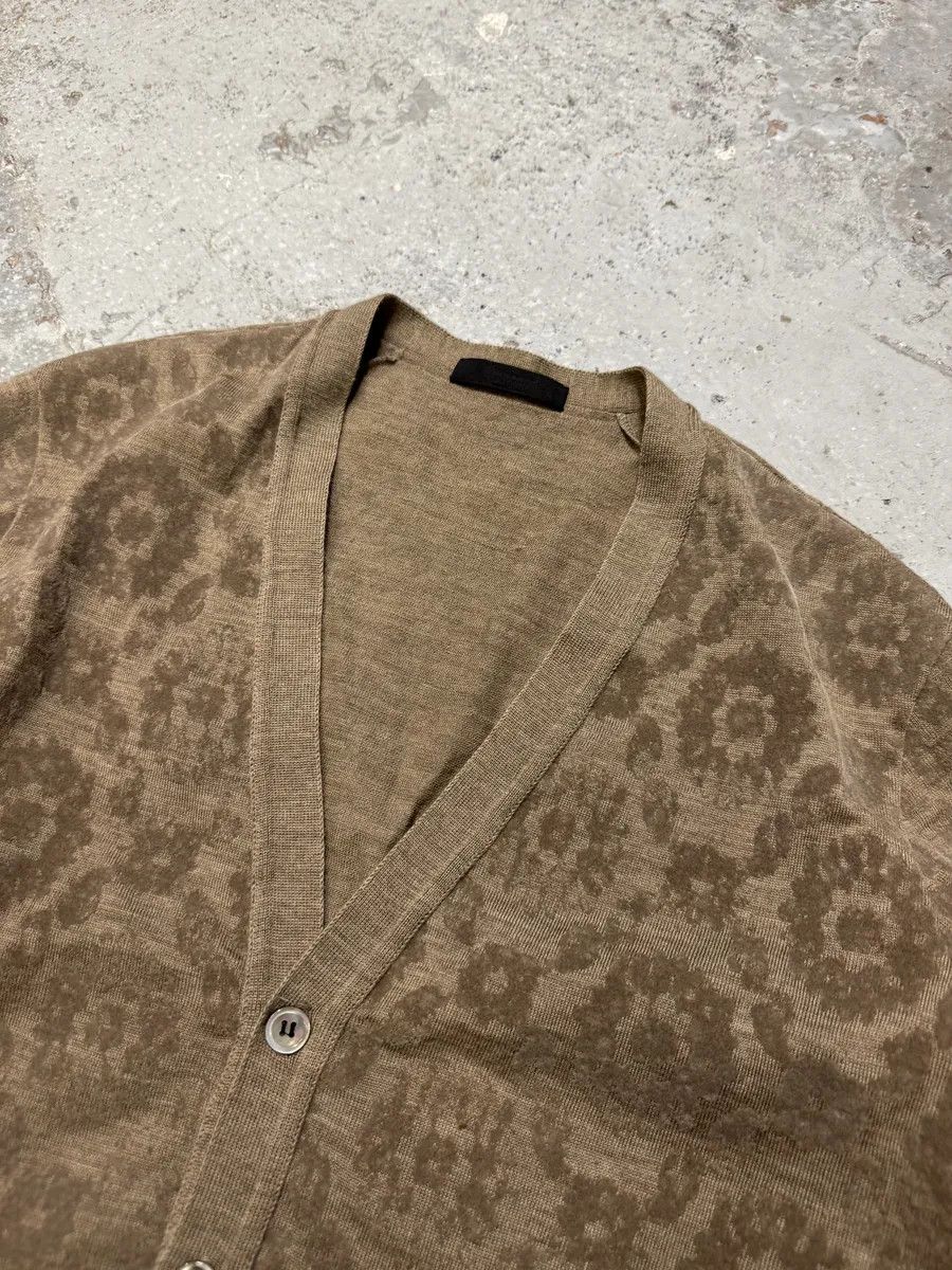 Undercover FW2010 Undercover Camel Wool Jacquard Cardigan Size US M / EU 48-50 / 2 - 13 Thumbnail
