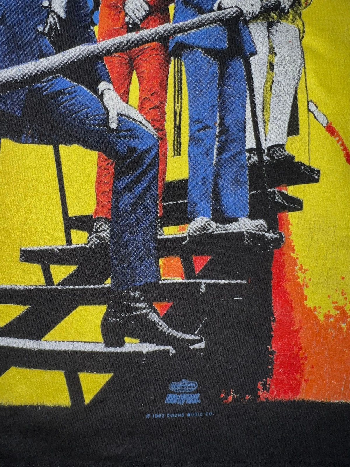 Band Tees Vintage Tshirt 90s The Doors Size US XL / EU 56 / 4 - 4 Thumbnail
