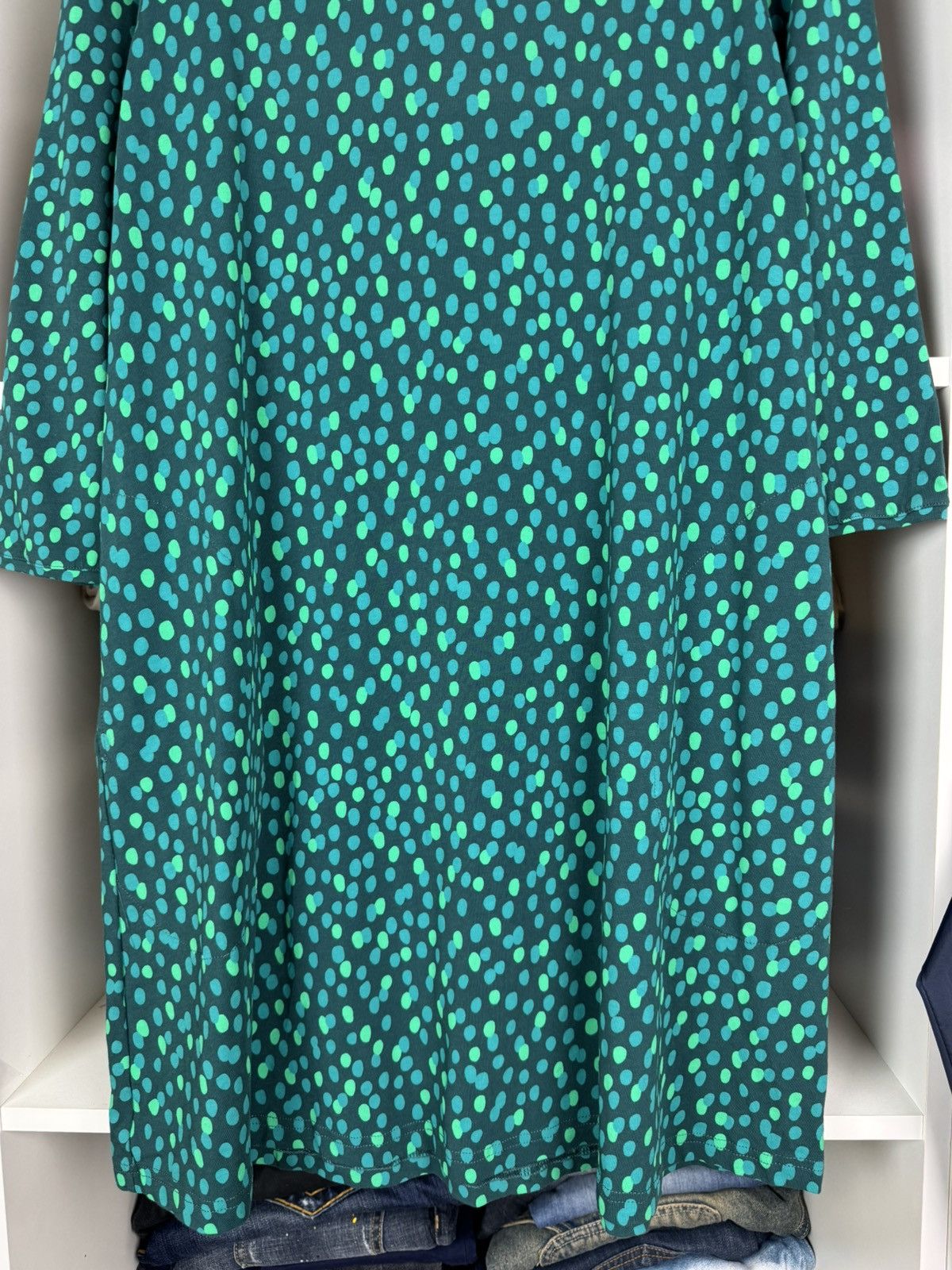 Gudrun Sjoden Gudrun Sjoden Organic Cotton Polka Dot Mini Dress Size S / US 4 / IT 40 - 14 Thumbnail