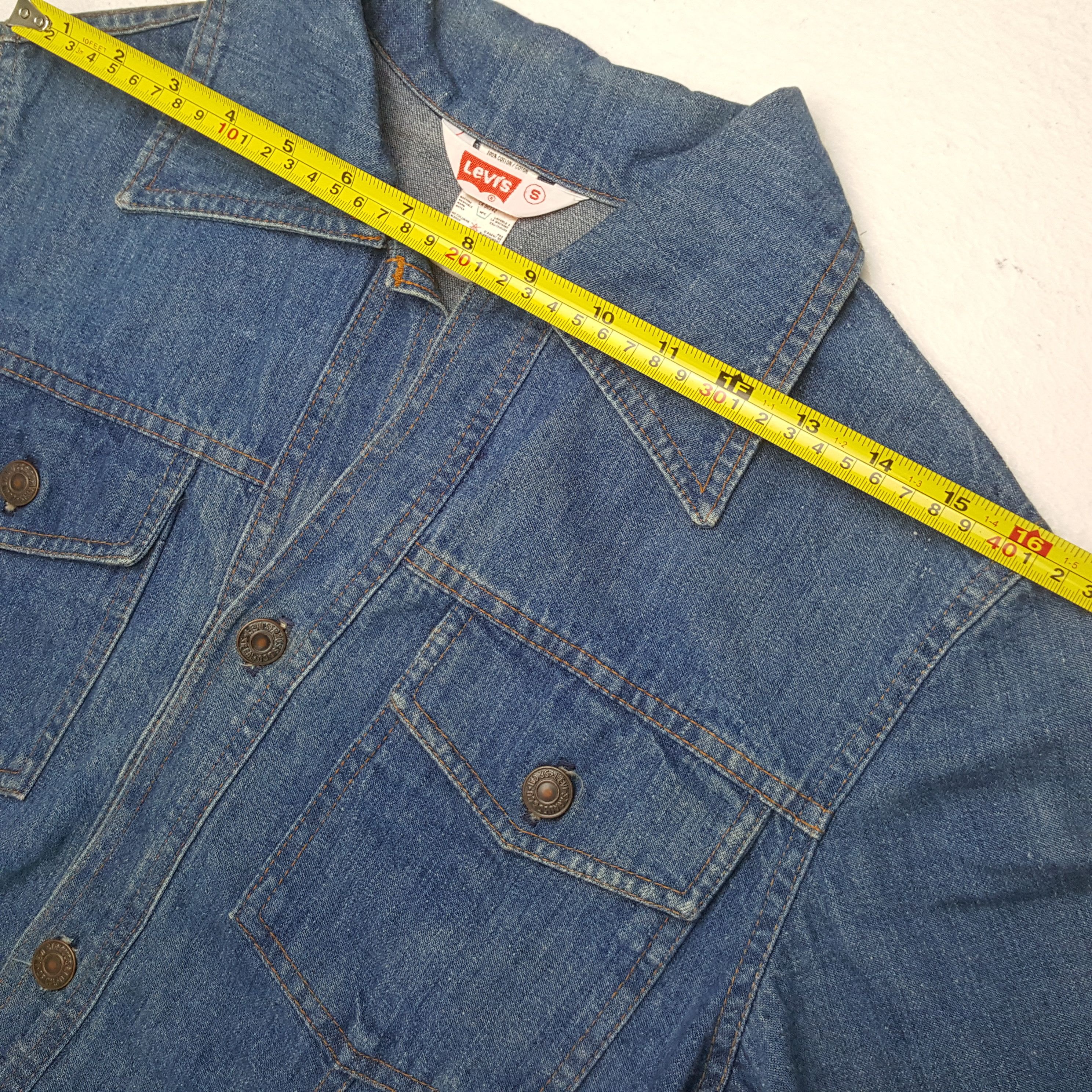 Levi's Levis Pocket Fashion Design Style Shirt RR8 Size S / US 4 / IT 40 - 6 Thumbnail