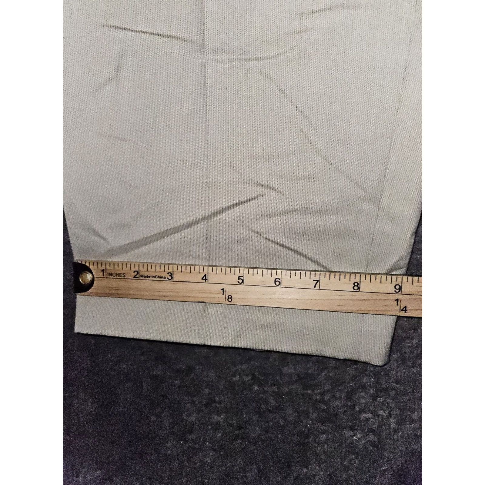 Ralph Lauren Ralph Ralph Lauren Men's 42x30 Tan Cream Pleated Dress Pants Business Workwear 90s Designer Size US 42 / EU 58 - 7 Thumbnail