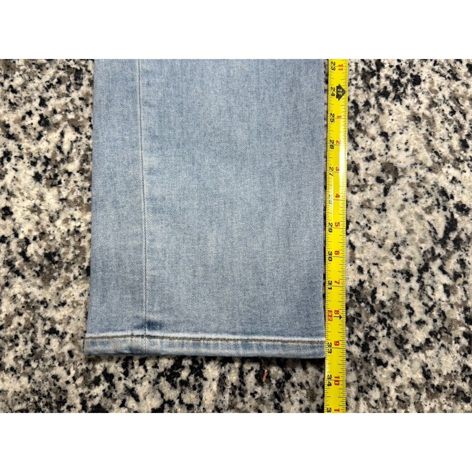 Paige PAIGE Jeans Mens 40x33 Blue Straight Stretch Casual Denim Size US 40 / EU 56 - 2 Thumbnail