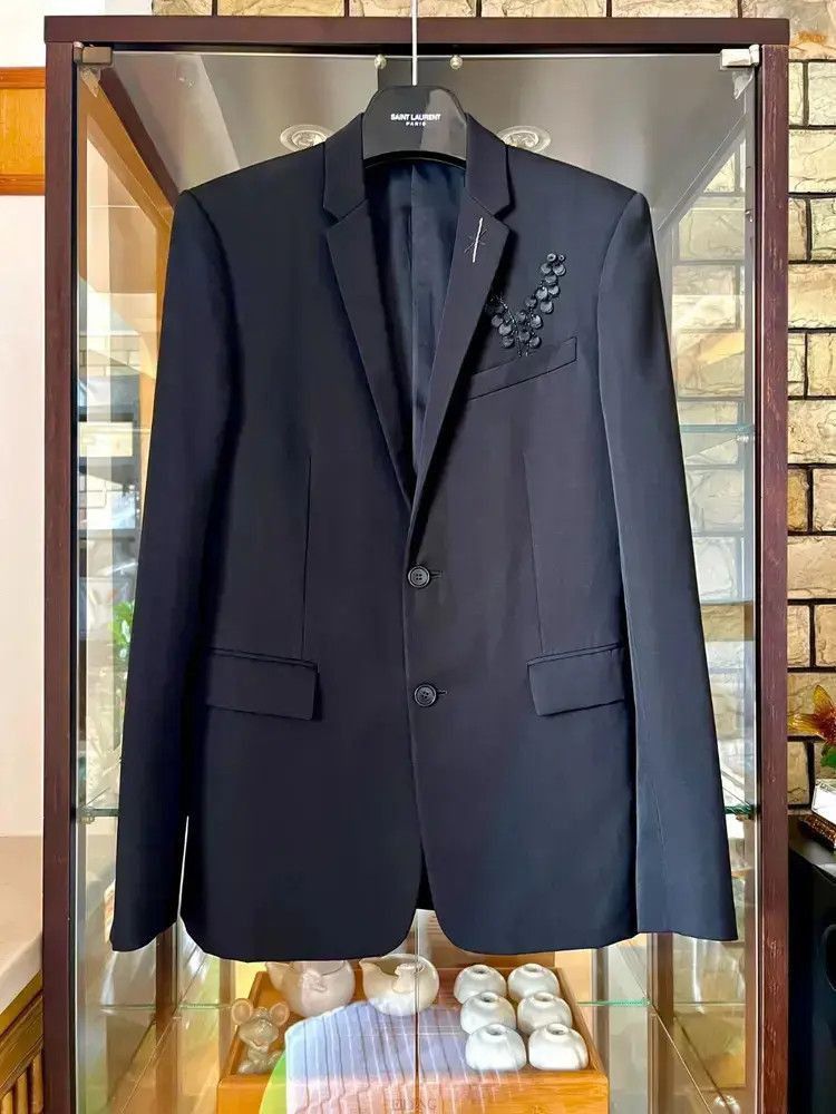 Dior Sz 46 Dior 18SS Flower Patch Blazer Jacket-2507 Size US S / EU 44-46 / 1 - 7 Thumbnail