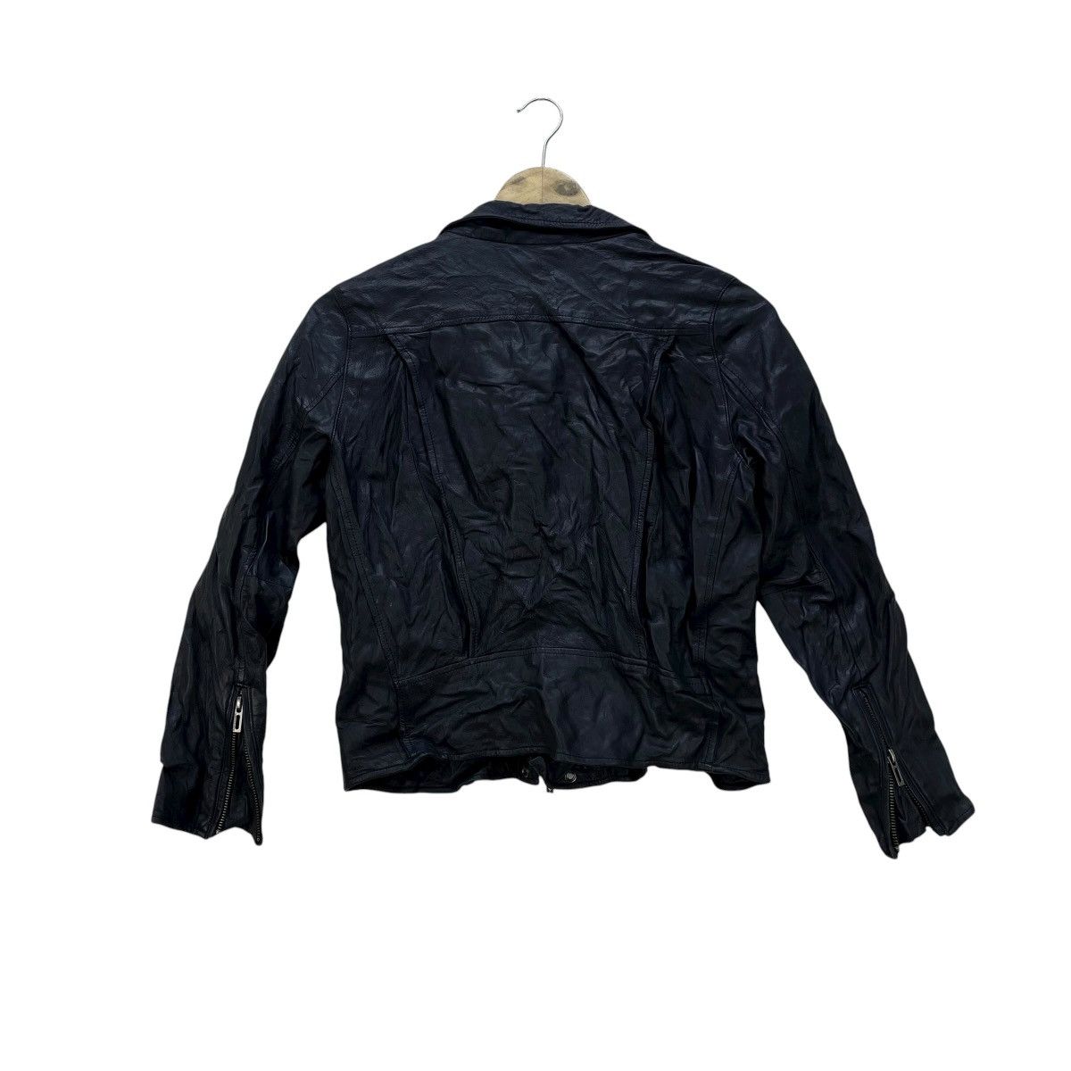 Japanese Brand 💥 Domenico x Savio Double Collar Sheep Skin Jacket Size M / US 6-8 / IT 42-44 - 2 Thumbnail