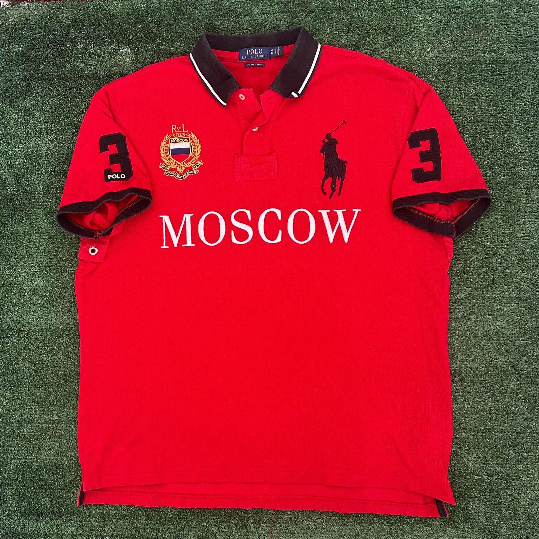 Polo Ralph Lauren Vintage Y2K Polo Ralph Lauren Chief Keef Moscow Polo Shirt B Size US XL / EU 56 / 4 - 2 Thumbnail