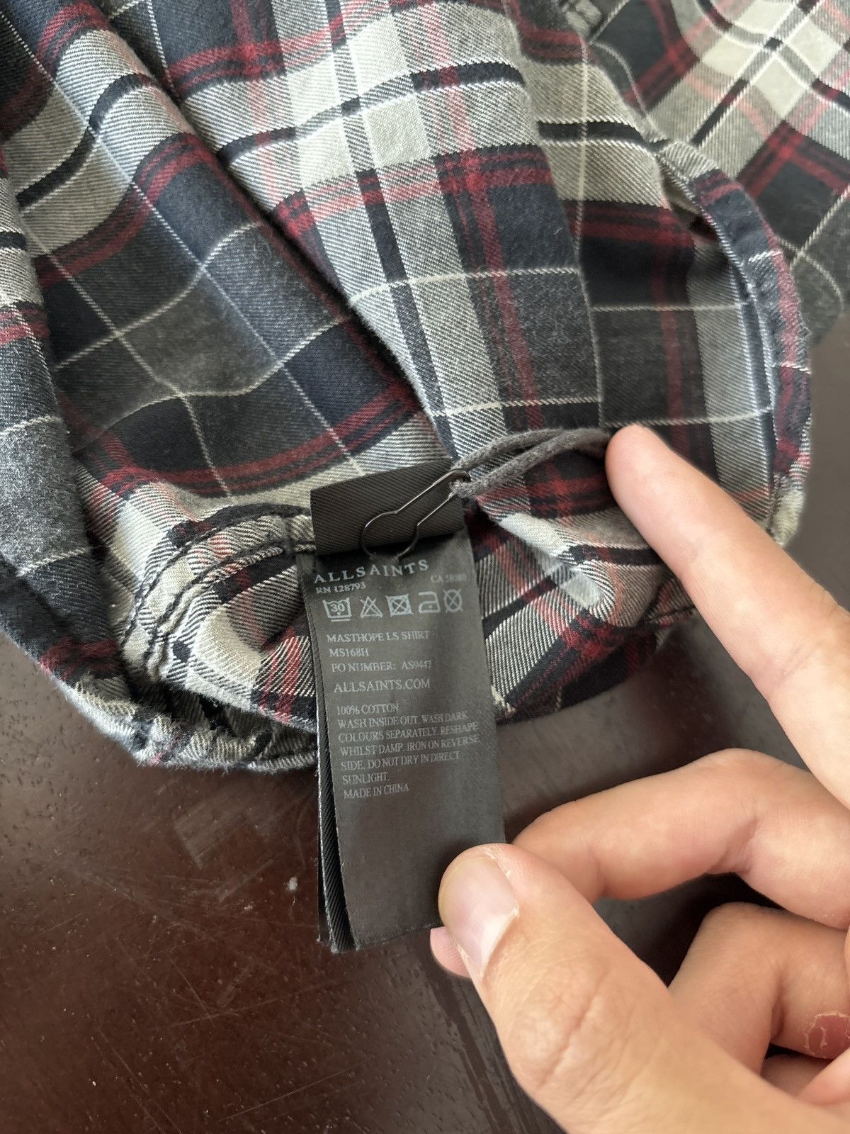 Allsaints All Saints Flannel Size US M / EU 48-50 / 2 - 6 Thumbnail