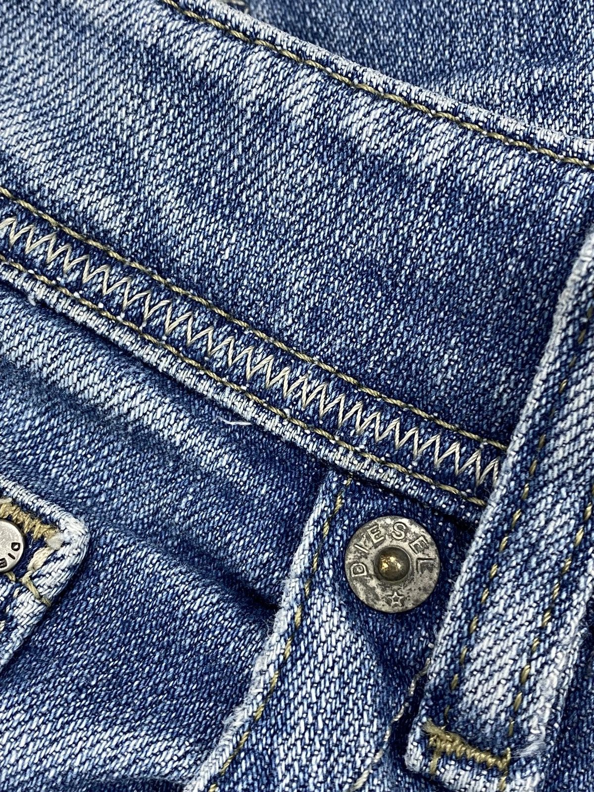 Diesel 🔥LASTDROP🔥 Y2K Diesel Angel Lowky Reg Slim Straight Low Rise Size 30" / US 8 / IT 44 - 17 Thumbnail