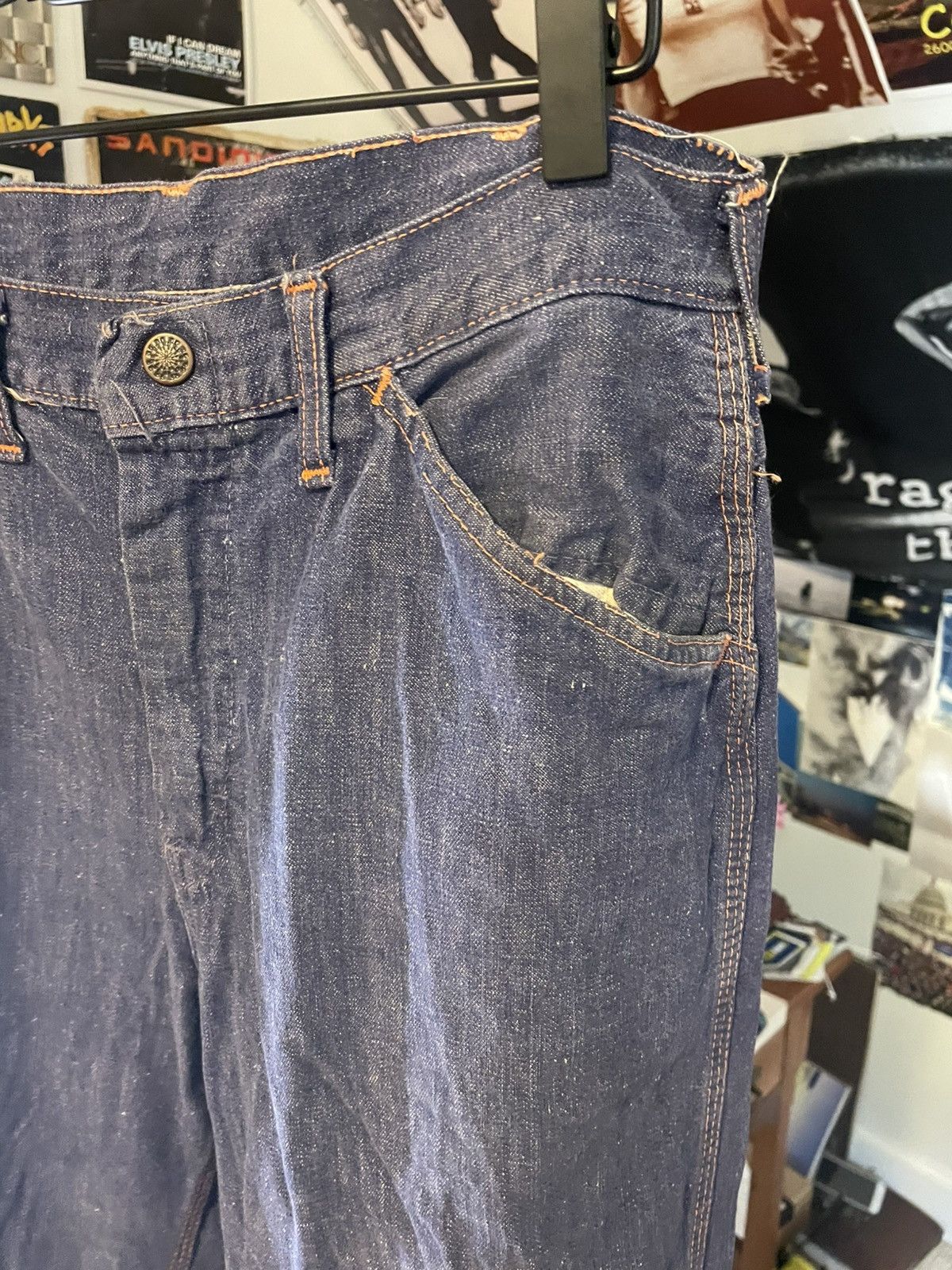 Other Vintage jeans with orange stitching Size US 30 / EU 46 - 3 Thumbnail