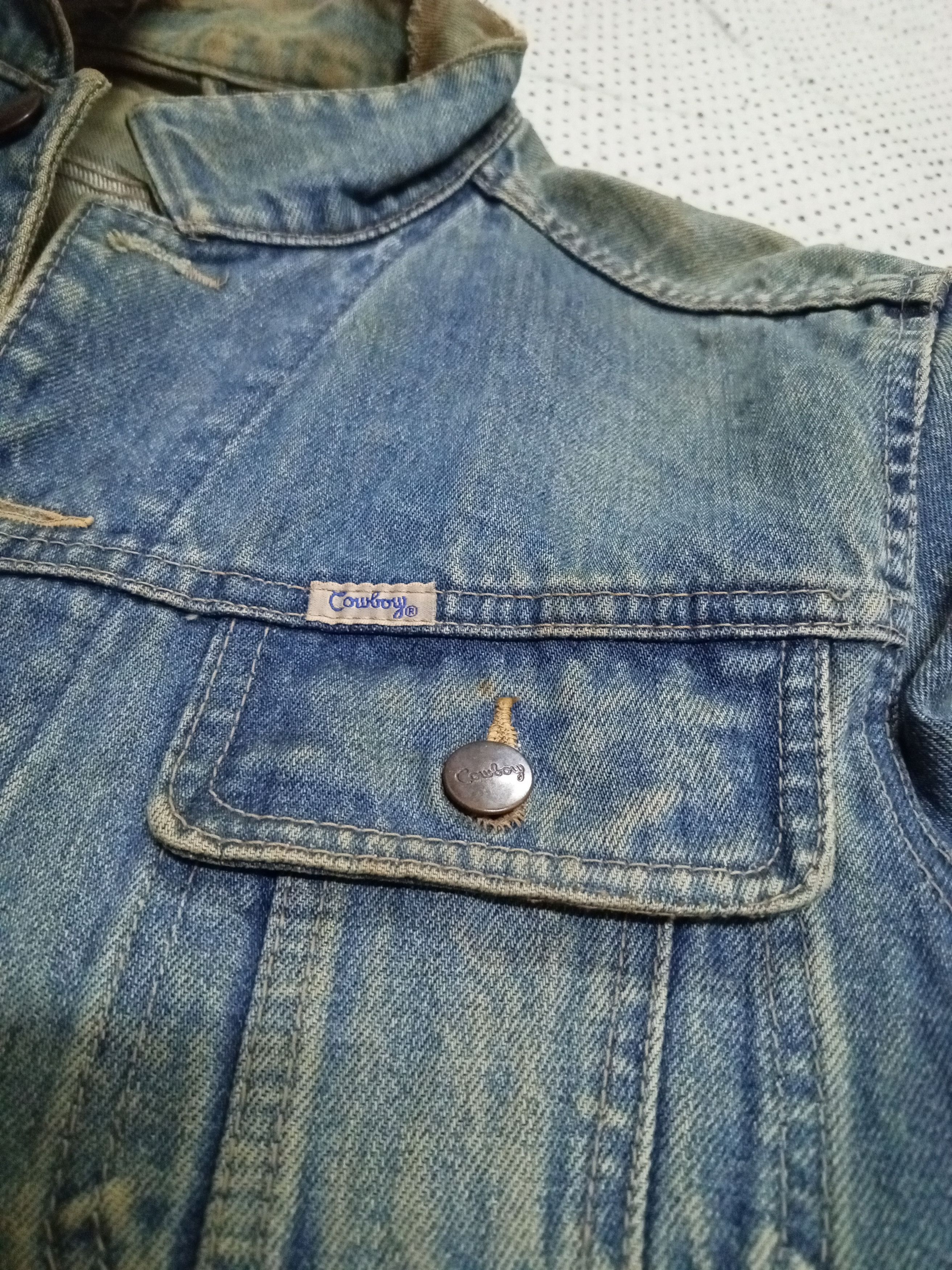 Cowboy Equipment × Vintage VTG COWBOY DENIM JACKETS RARE Size US L / EU 52-54 / 3 - 11 Thumbnail