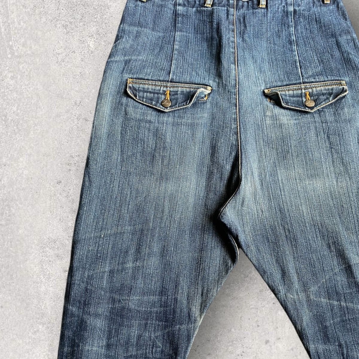 Vivienne Westwood VW Drop Crotch Tapered Jeans Size US 32 / EU 48 - 6 Thumbnail