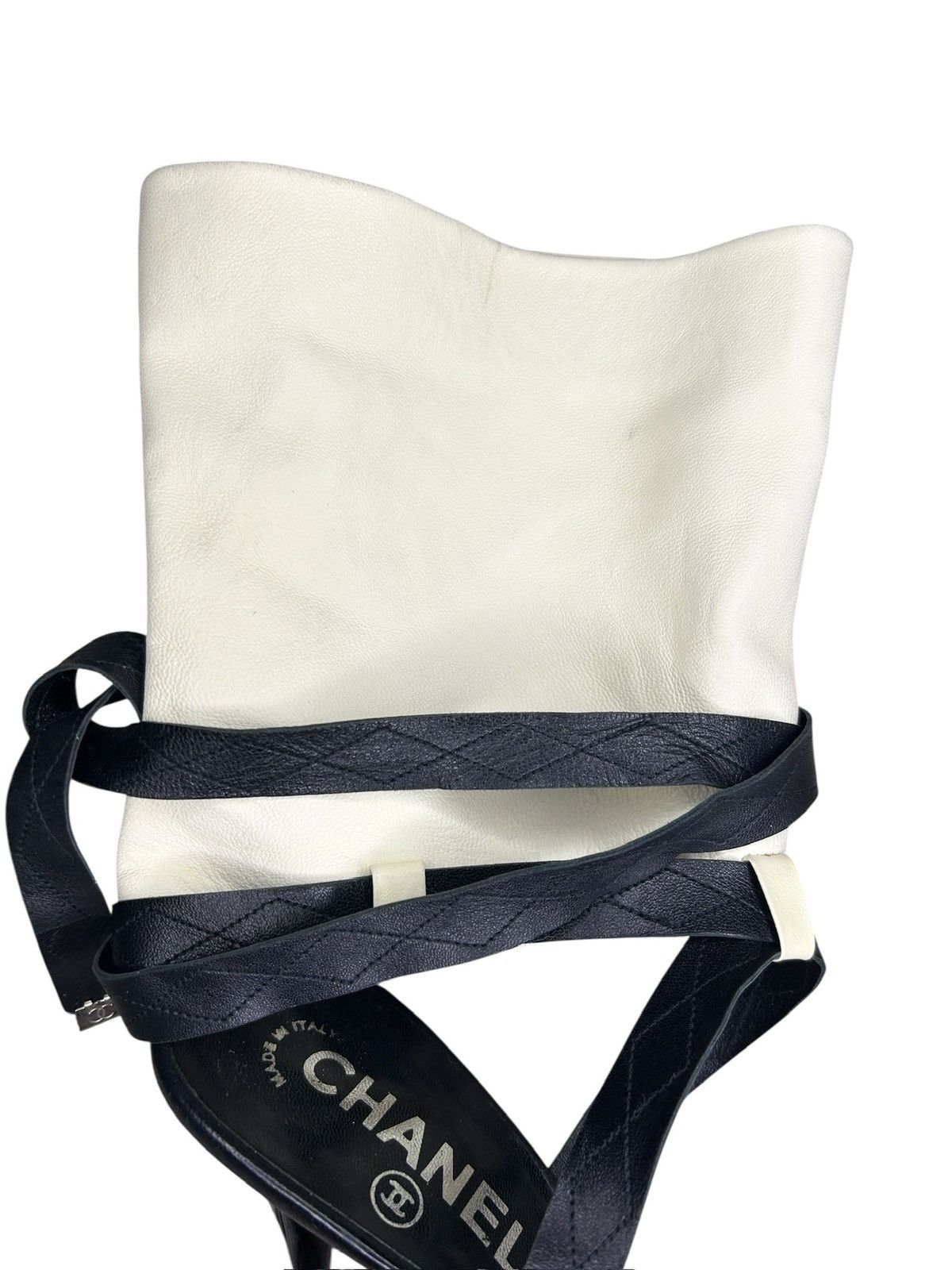 Chanel S/S 06 Glove Wrap Heels Size US 8 / IT 38 - 5 Thumbnail