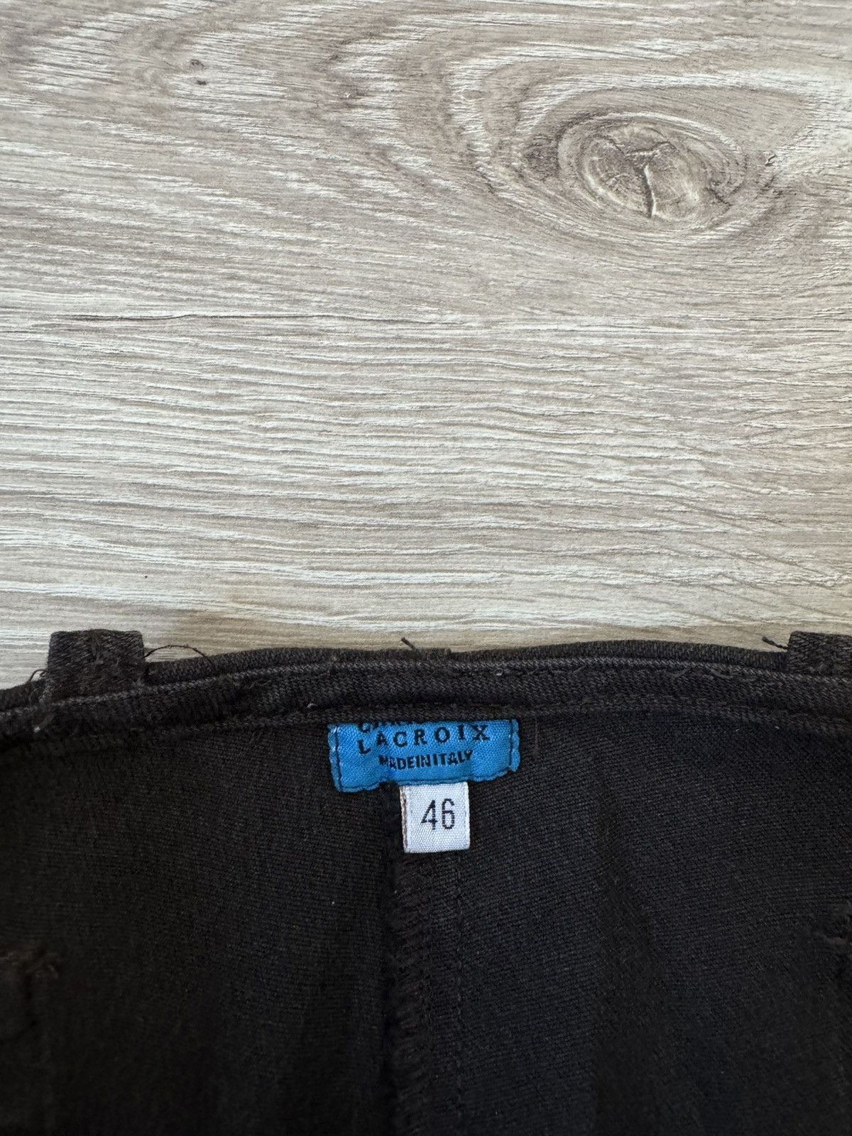 Christian Lacroix × Vintage Vintage Y2K Christian Lacroix Brown Bootcut Pants Size 30" / US 8 / IT 44 - 5 Thumbnail