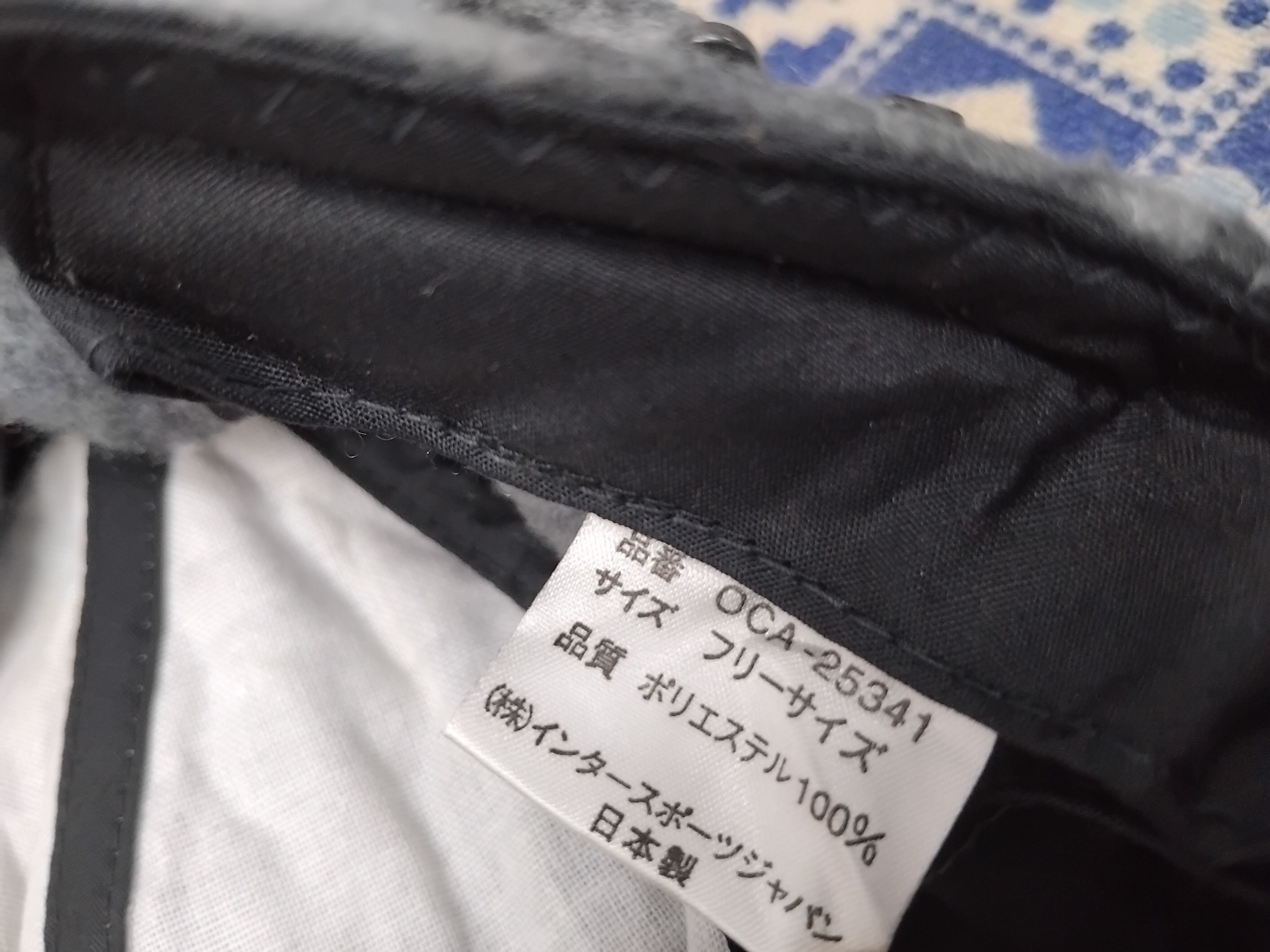 Japanese Brand Online checkered Japanese style cap Size ONE SIZE - 3 Thumbnail