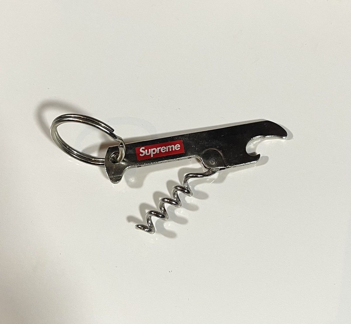 Supreme 2013SS Supreme Corkscrew Keychain Tool Silver Size ONE SIZE - 5 Thumbnail