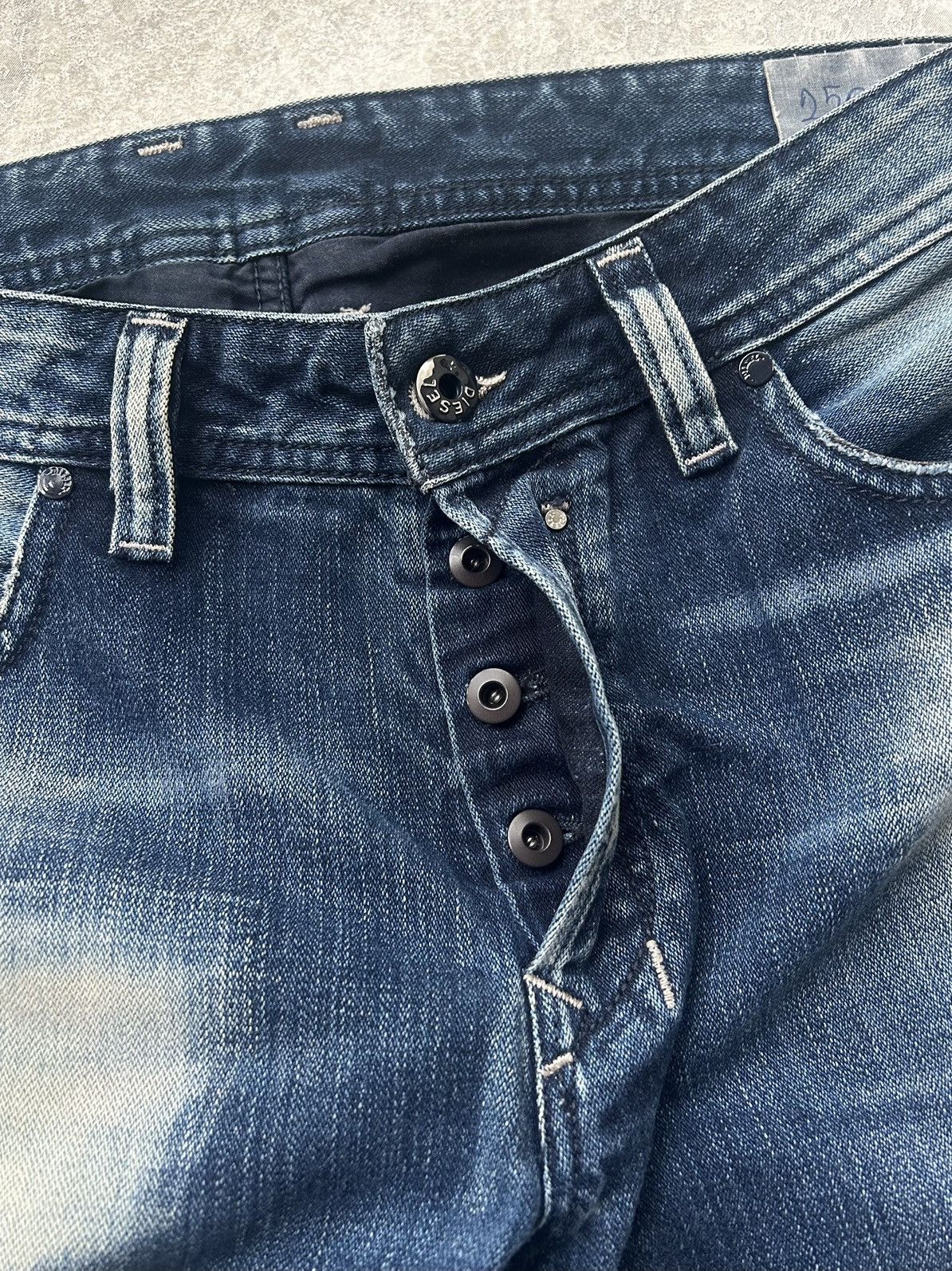 Diesel Diesel Safado Blue Eyecons 2015/1 Denim Jeans Y2K Size US 34 / EU 50 - 17 Thumbnail