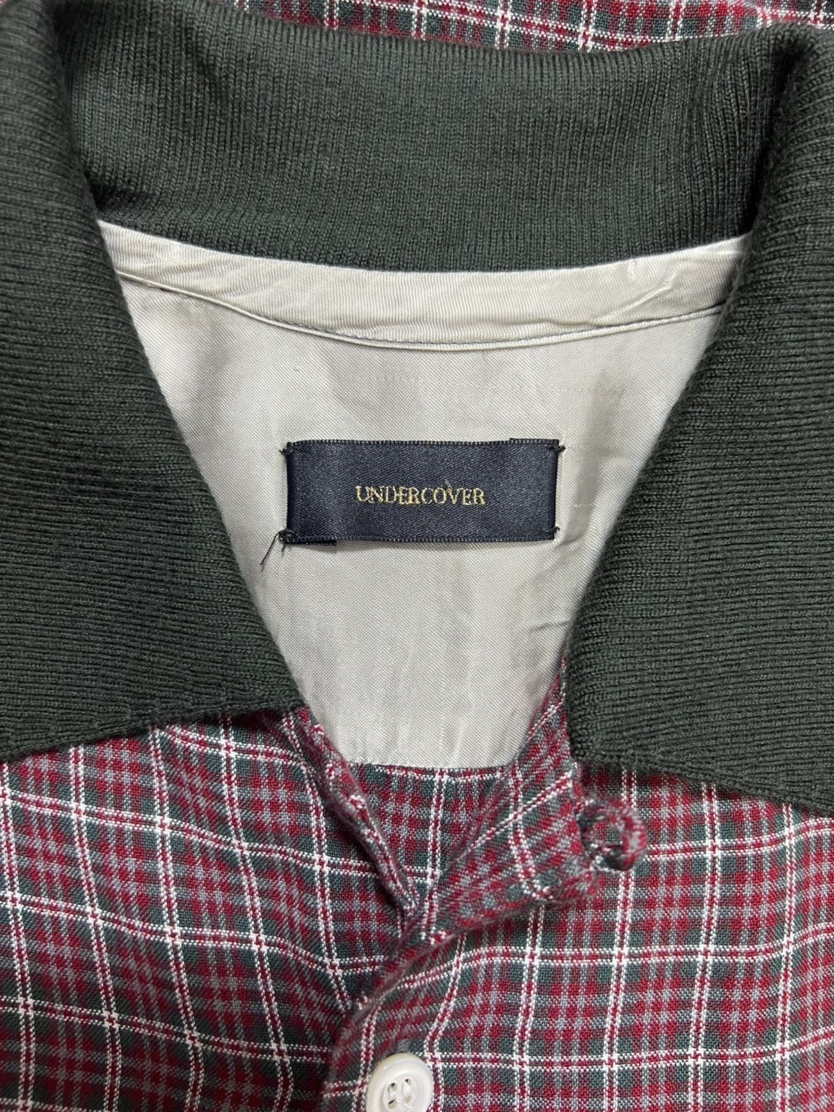 Undercover Undercover - Plaid Check Flannel L/S Shirt Size S / US 4 / IT 40 - 8 Thumbnail