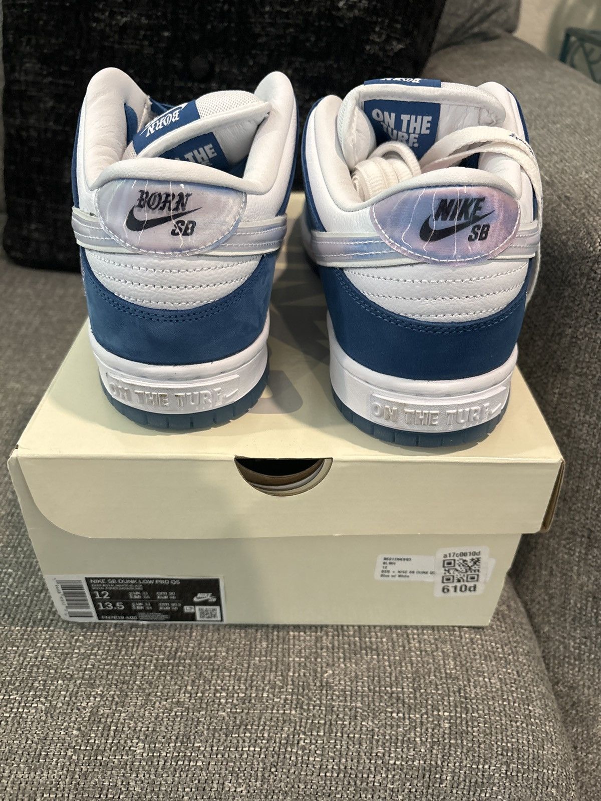 Born X Raised × Nike SB Nike SB one block at a time Size US 12 / EU 45 - 7 Thumbnail
