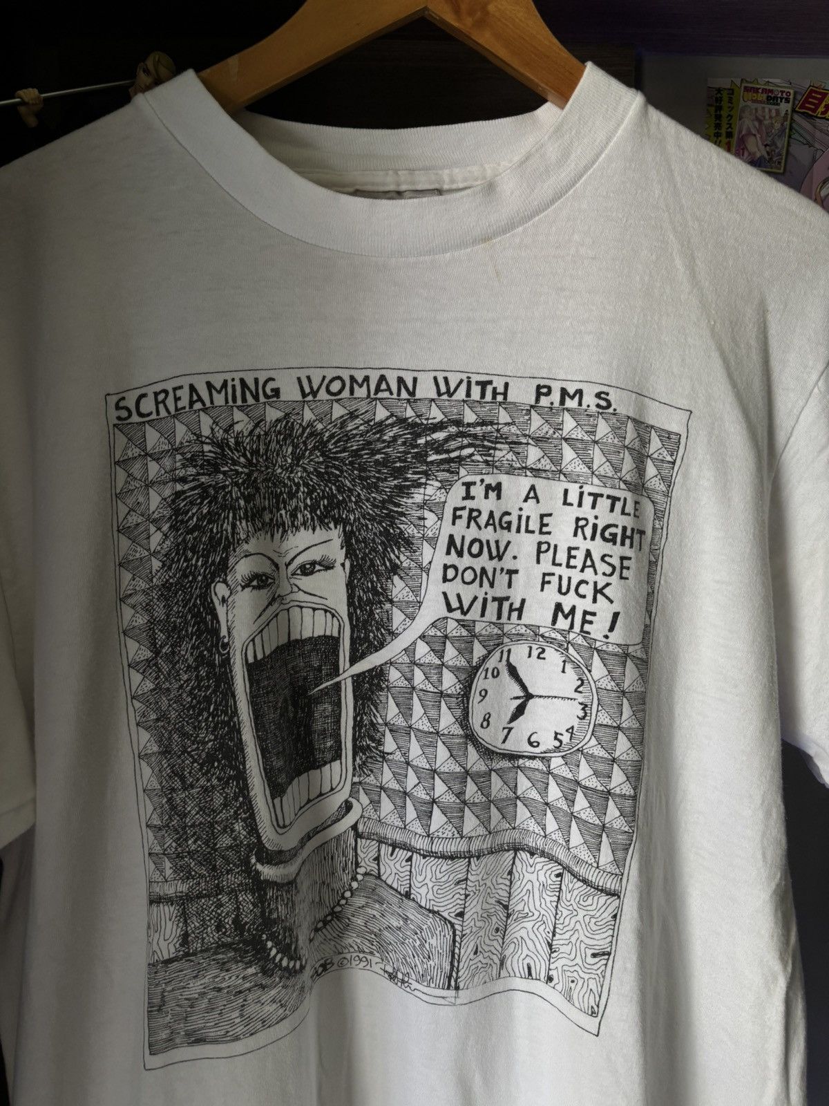 Vintage Vintage Badbob ©️1991 T-shirt Size US L / EU 52-54 / 3 - 1 Thumbnail