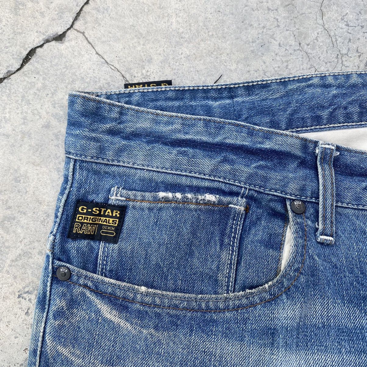 G-Star × Pharrell G STAR Stone Washed Jeans Size US 36 / EU 52 - 6 Thumbnail