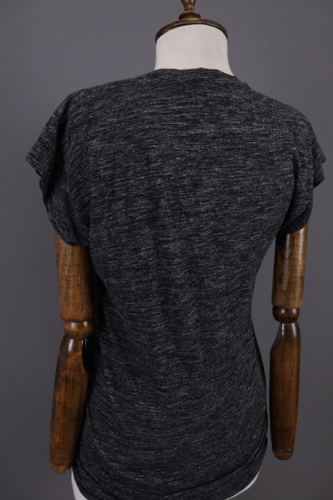 Isabel Marant Etoile Isabel Etoile Marant Gray Wool Linen Top T-Shirt Size 36 Size M / US 6-8 / IT 42-44 - 12 Thumbnail