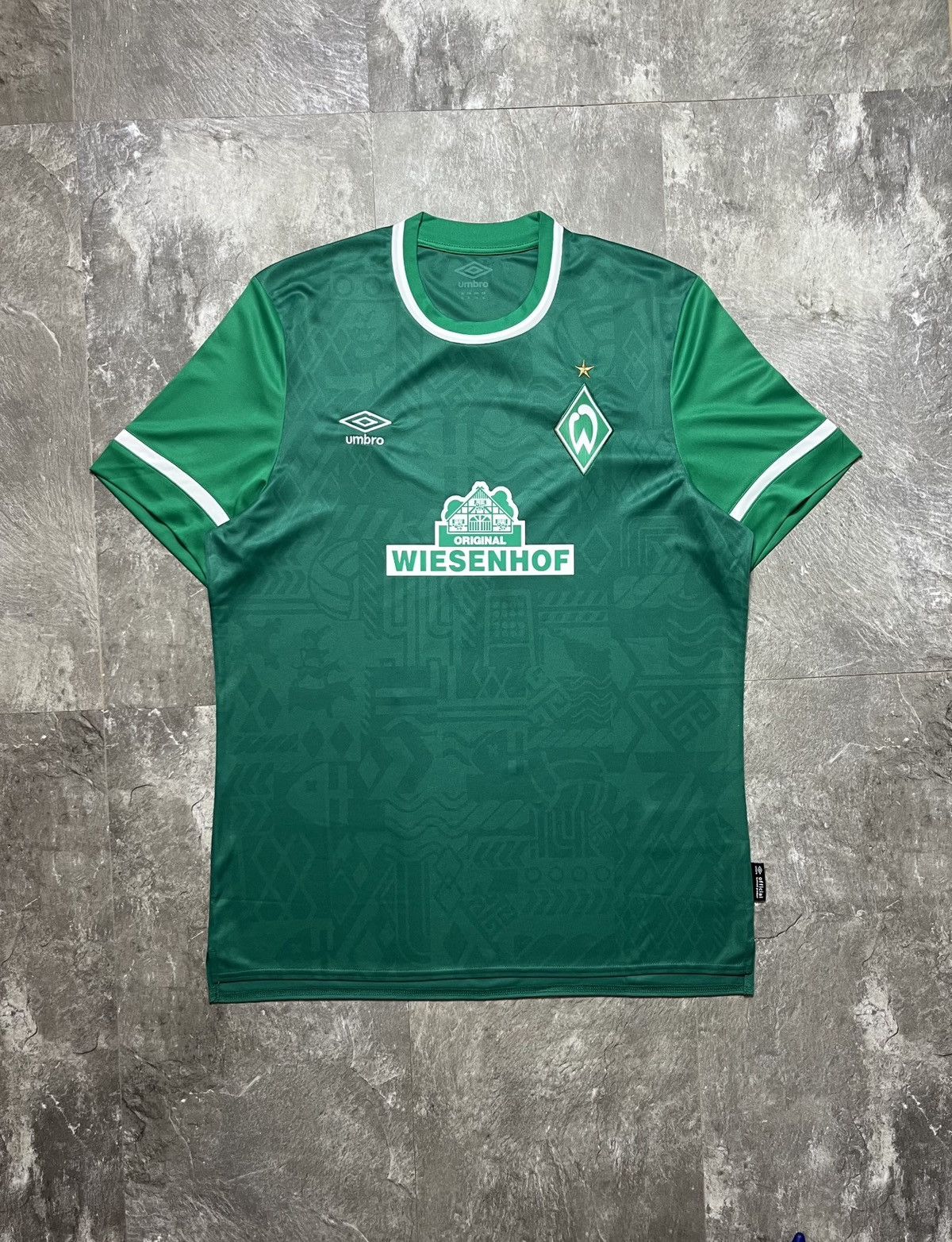 Umbro Umbro Werder Bremen 2021 2022 Home Soccer Jersey Football Size US XL / EU 56 / 4 - 1 Thumbnail