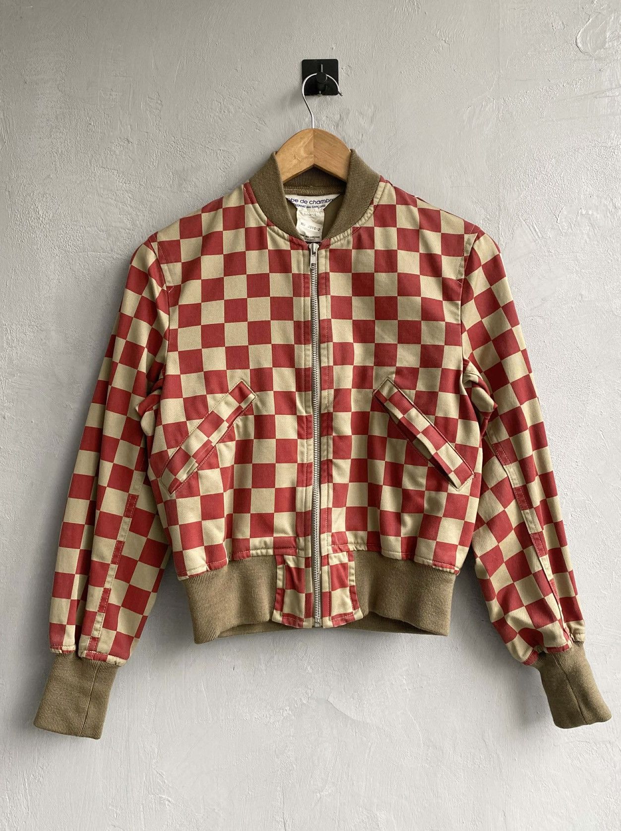 Comme des Garcons Comme des Garcons Robe de Chambre Checkered Bomber Jacket Size US M / EU 48-50 / 2 - 3 Thumbnail