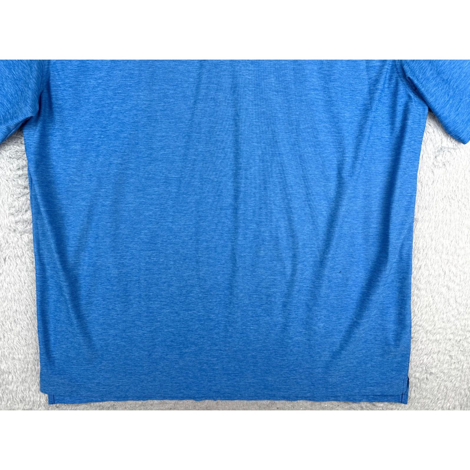 Vintage Straight Down Polo Shirt Men 2XL Blue Polyester Short Sleeve Polo Shirt Men Regular Blue 2XL Golf Outdoor Golfer Shirts Mens Size US XXL / EU 58 / 5 - 5 Thumbnail