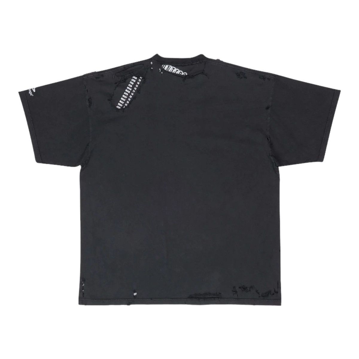Balenciaga Balenciaga 3B Sports Icon Repaired T-Shirt Size US XL / EU 56 / 4 - 5 Thumbnail